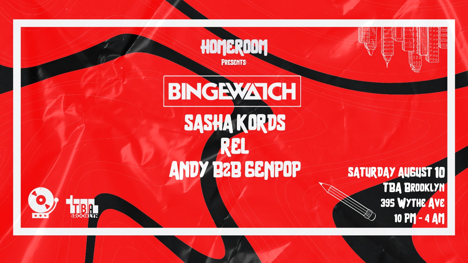Homeroom Presents: Bingewatch Cover