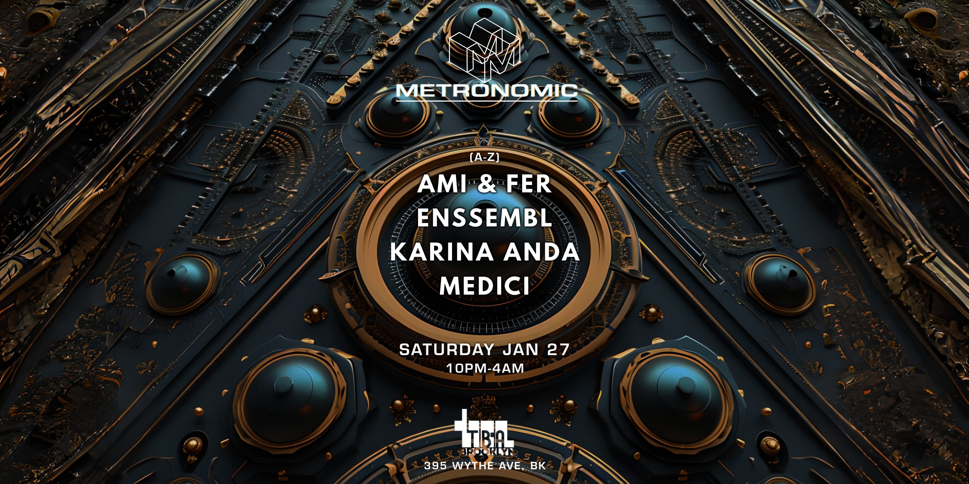 Metronomic: Ami & Fer, Enssembl, Karina Anda, Medici Cover