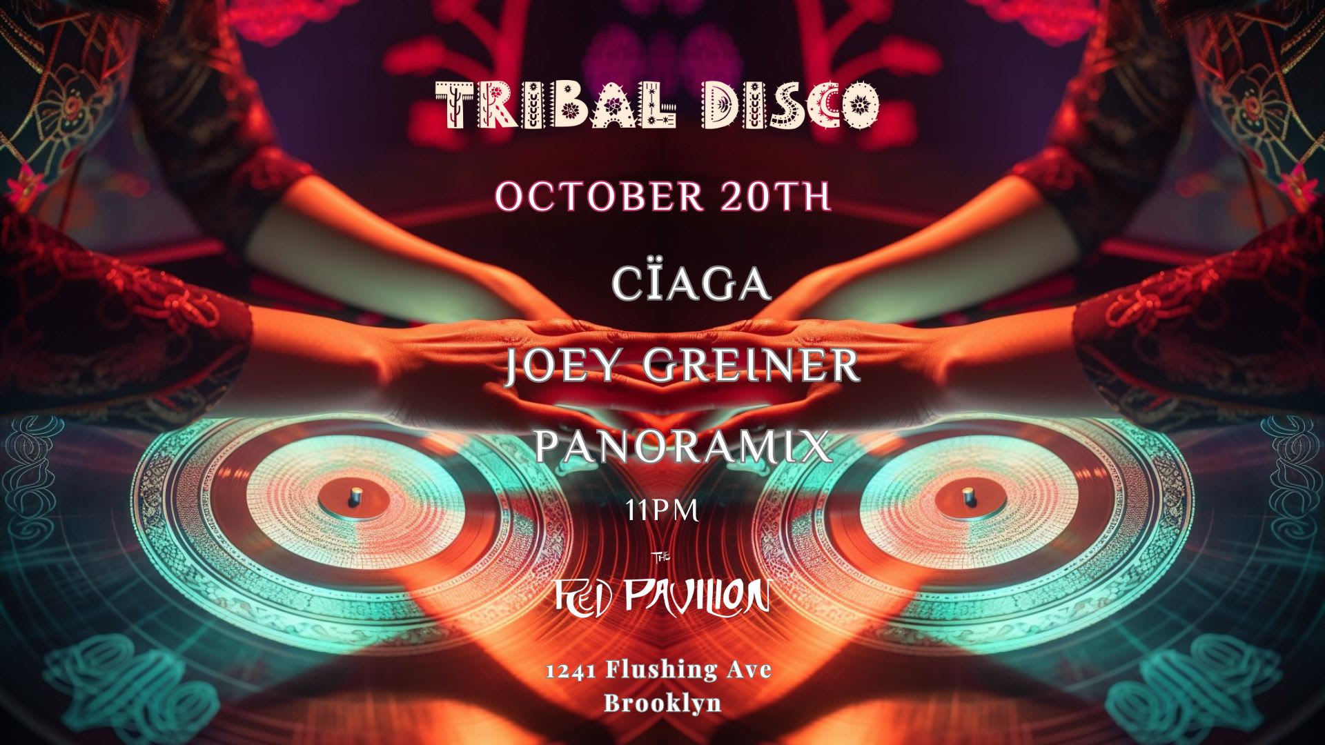 Tribal Disco At Red Pavilion Cover