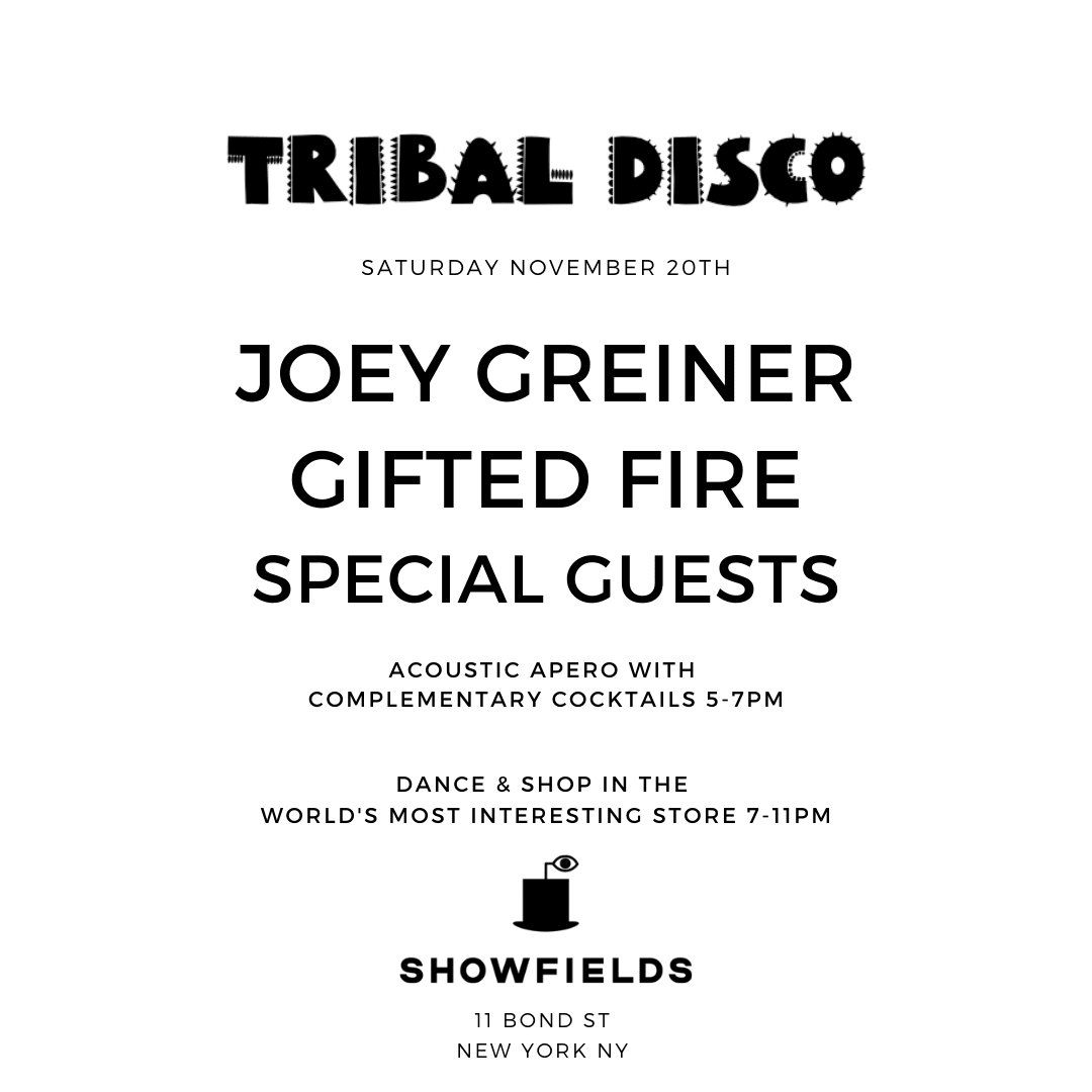 Tribal Disco At Showfields Cover