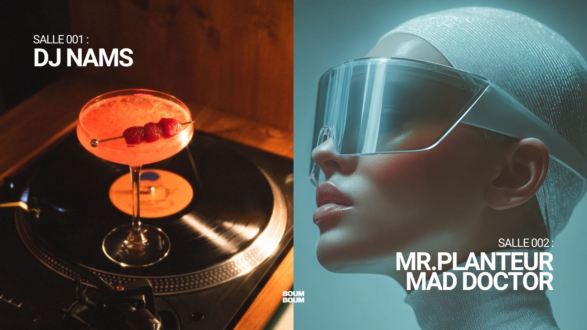 Boum Boum : 2 Salles, 2 Ambiances Cover