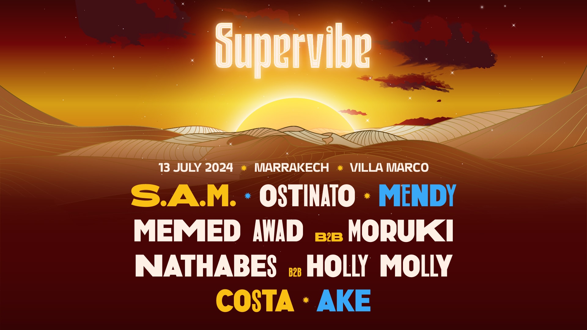 Supervibe Summer Edition At Villa Marco Marrakech Cover