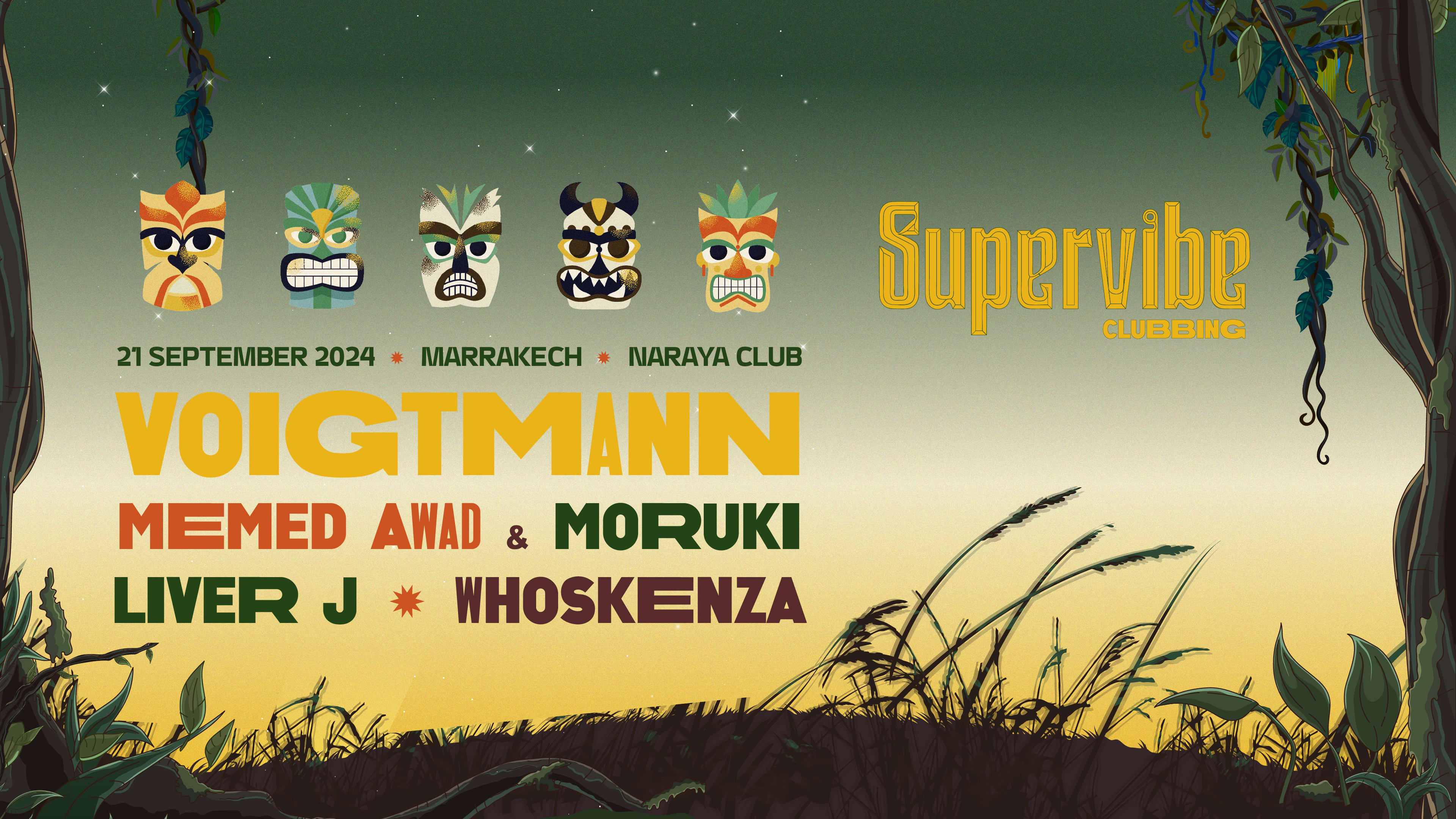 Supervibe Clubbing Invites Voigtmann Cover