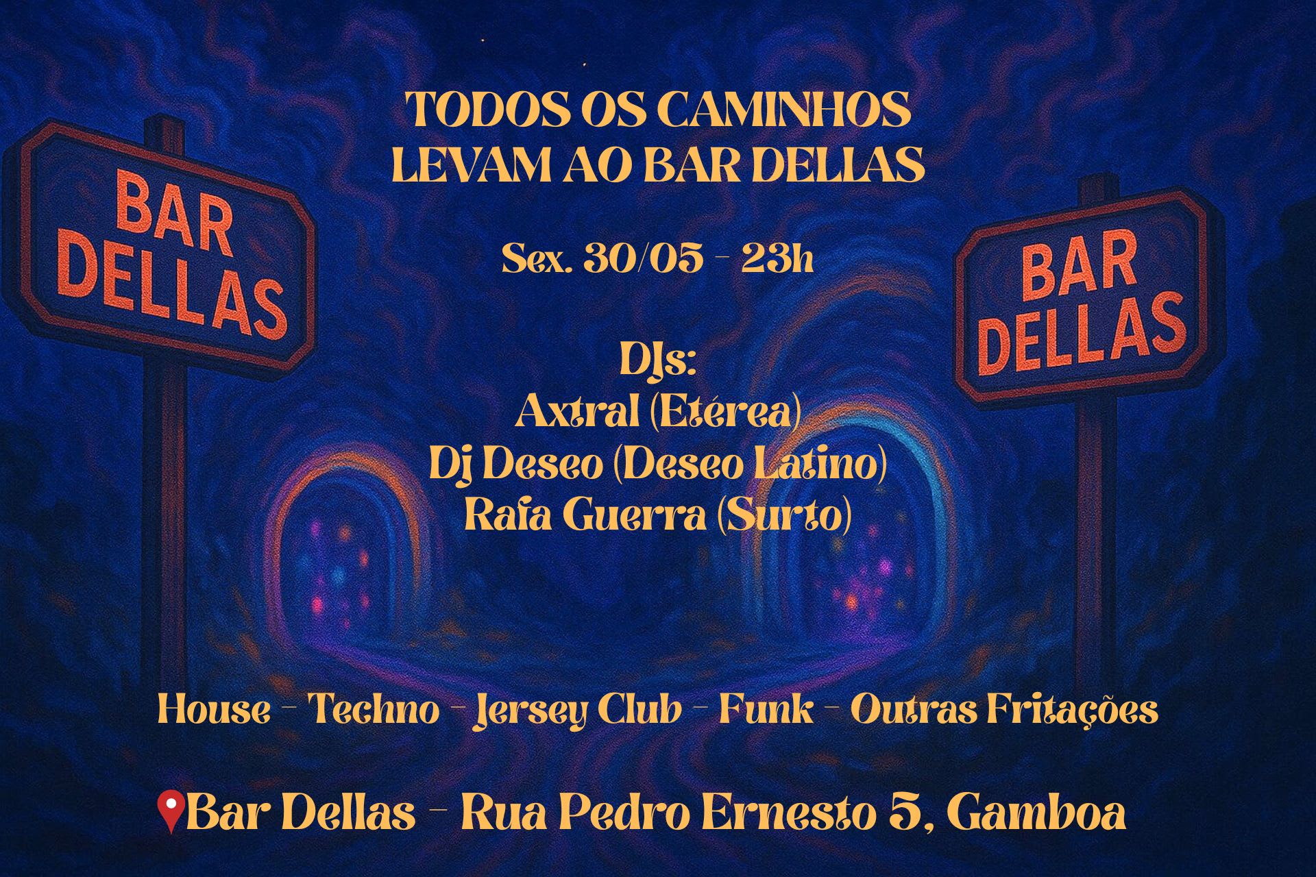 Todos Os Caminhos Levam Ao Bar Dellas Cover