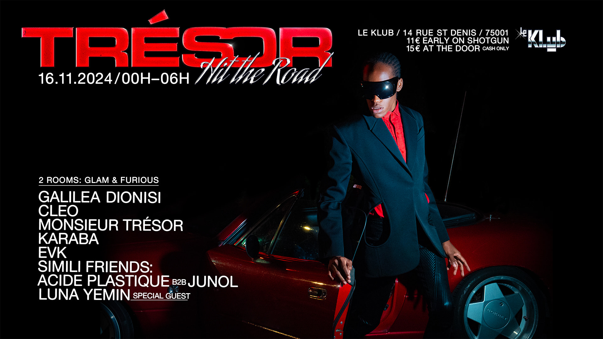 Trésor : Hit The Road ! Cover