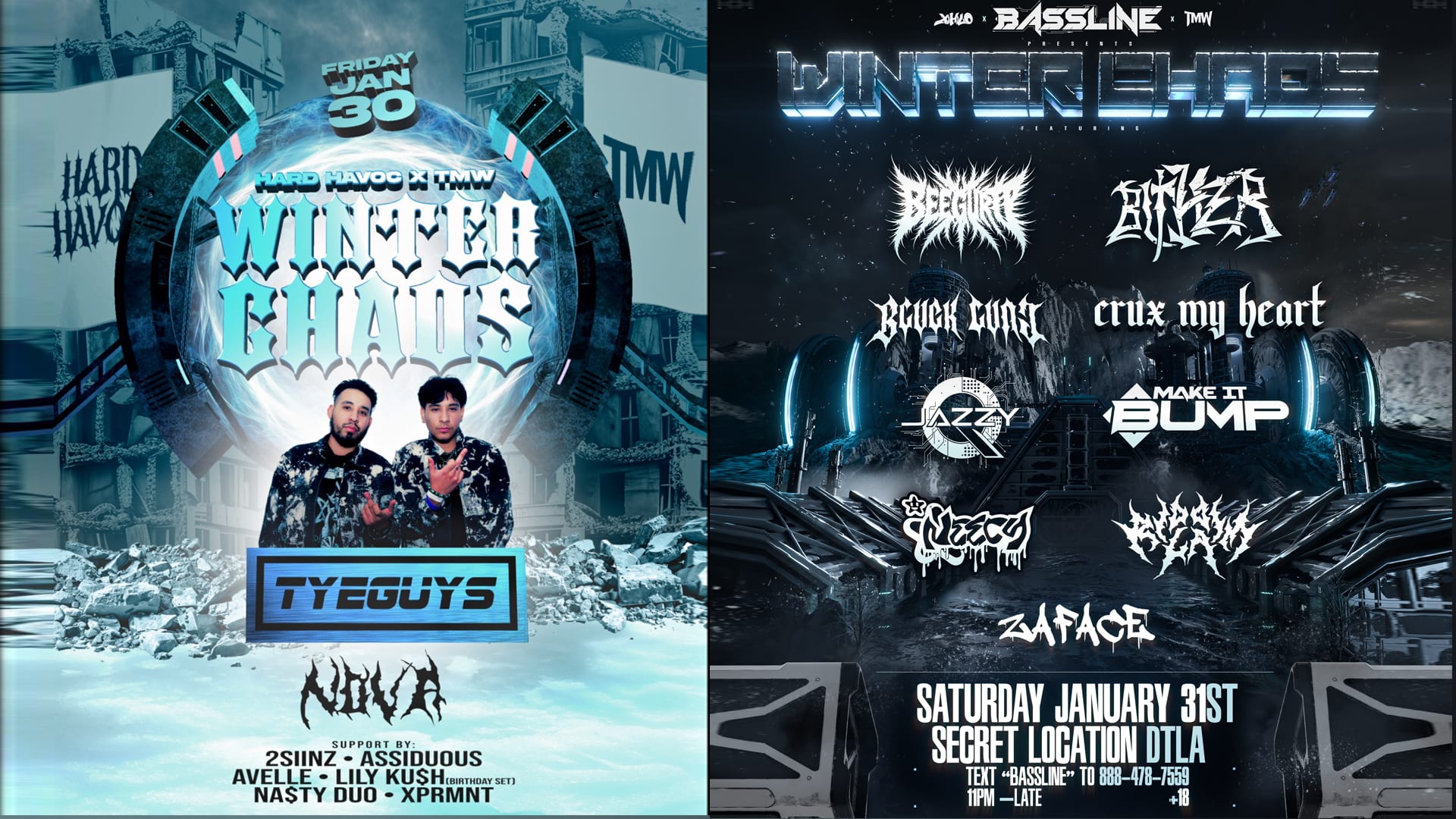 Hard Havoc X Tmw Present: Winter Chaos Cover