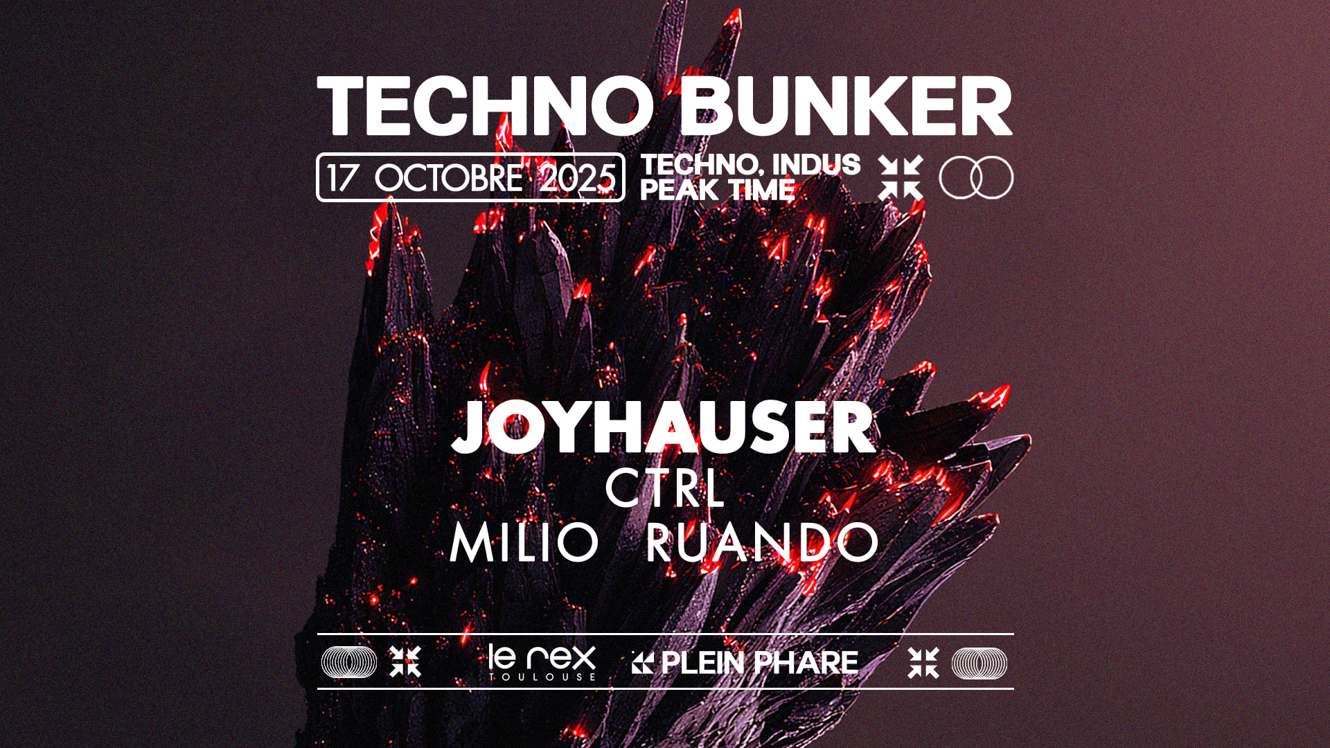 Techno Bunker Inv. Joyhauser, Ctrl & Milio Ruando Cover
