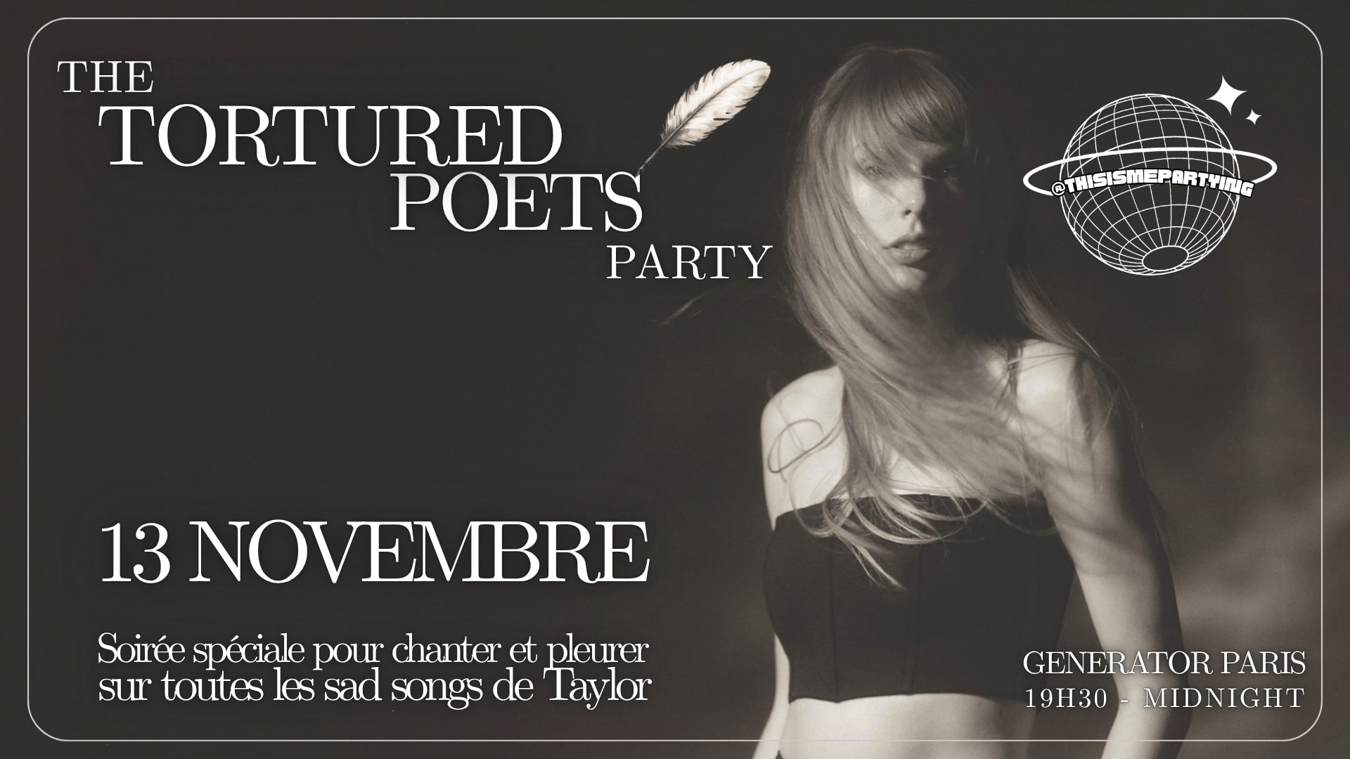 The Tortured Poets Party Paris Cover