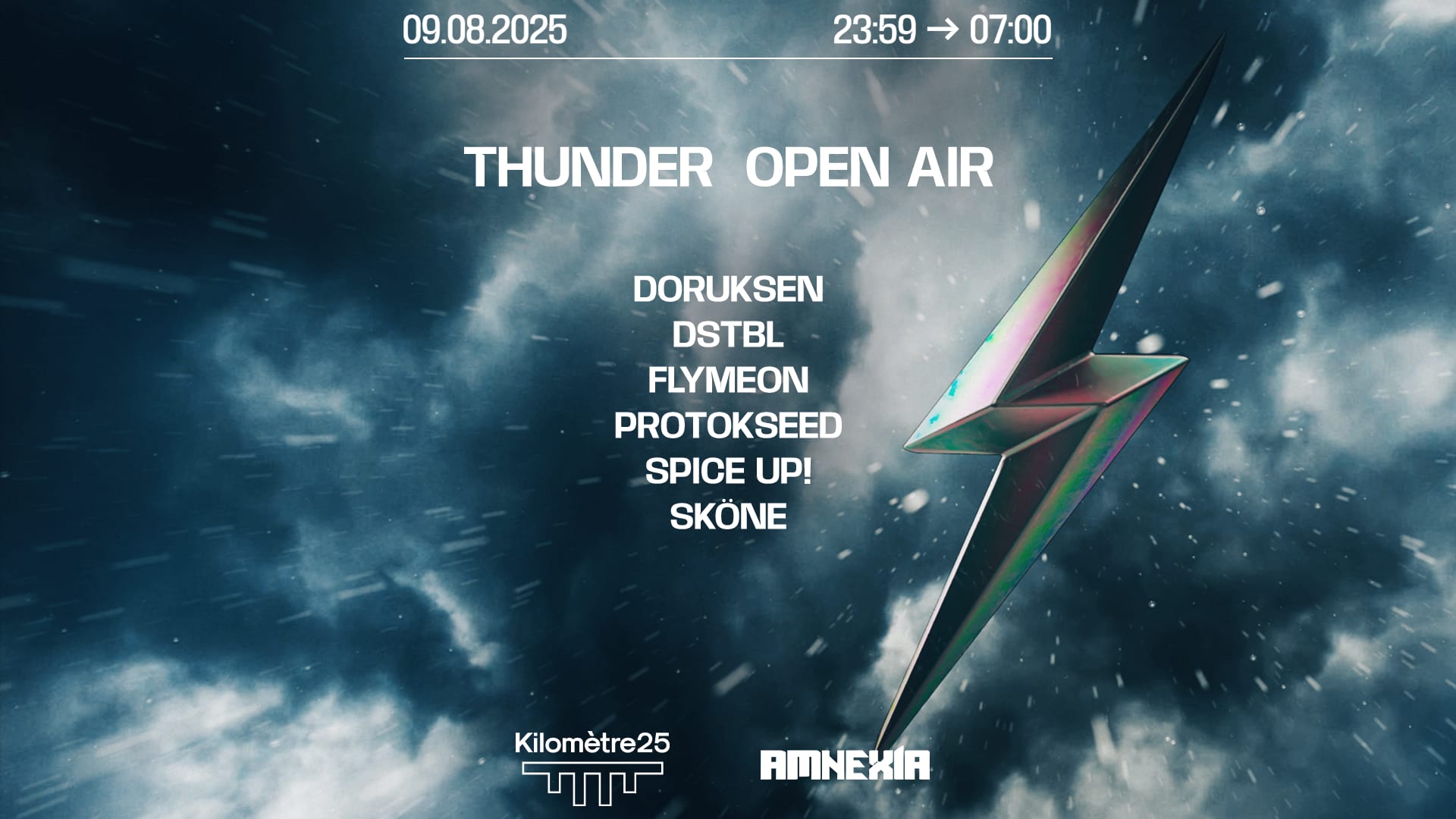 Thunder : Doruksen, Spice Up !, Sköne, Protokseed, Flymeon Cover