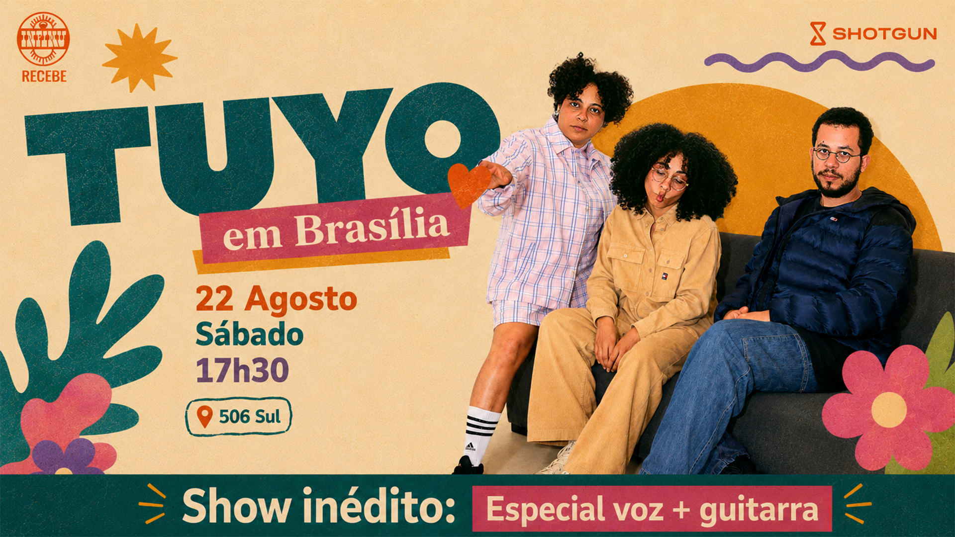 Infinu Recebe Tuyo Pelo Brasil Em Brasília Cover