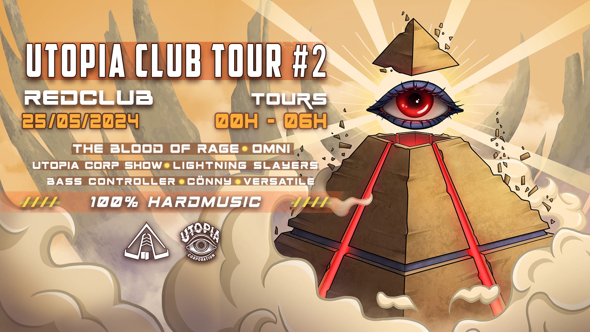 Utopia Club Tour #2 Cover