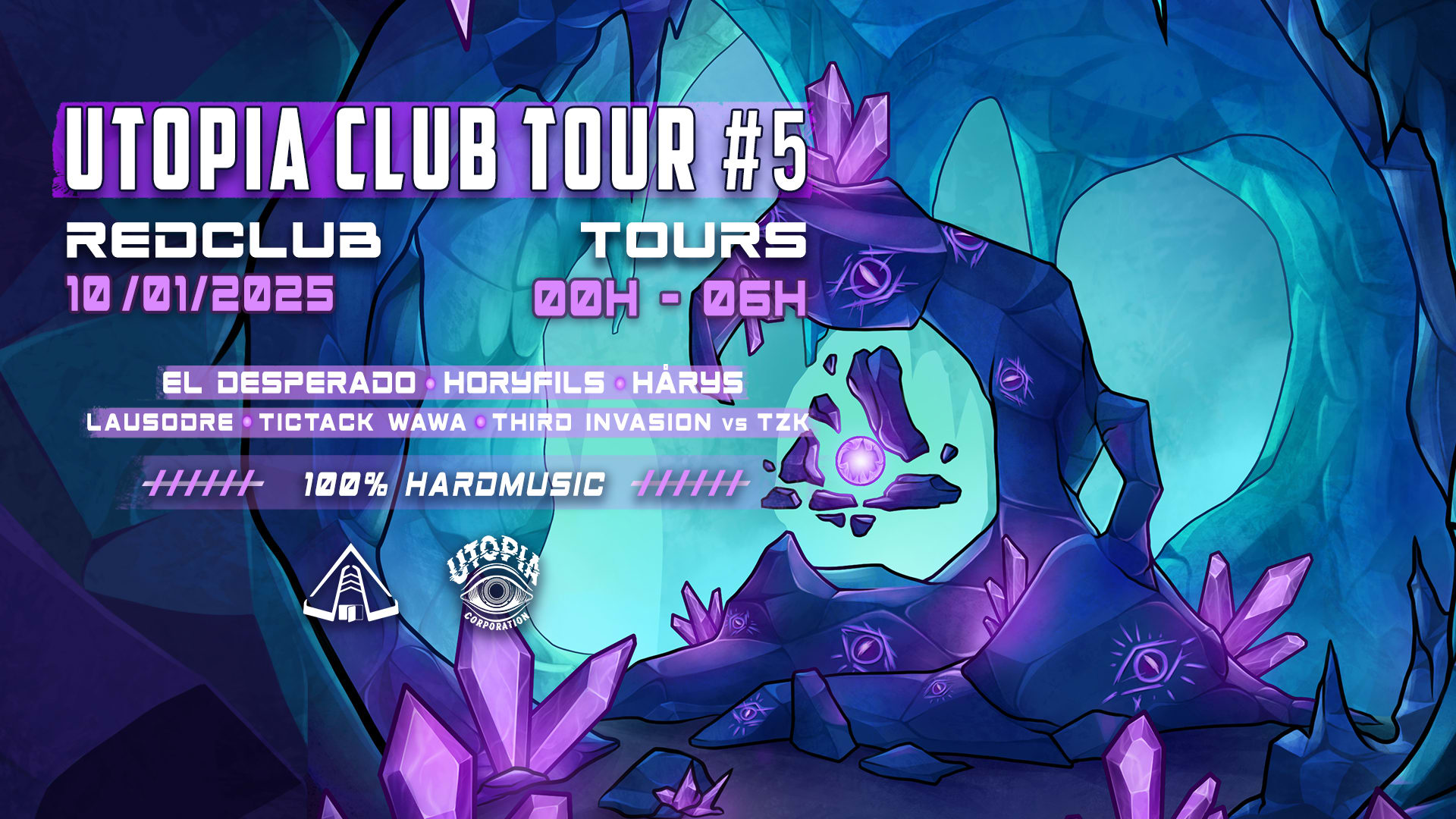 Utopia Club Tour #5 Cover