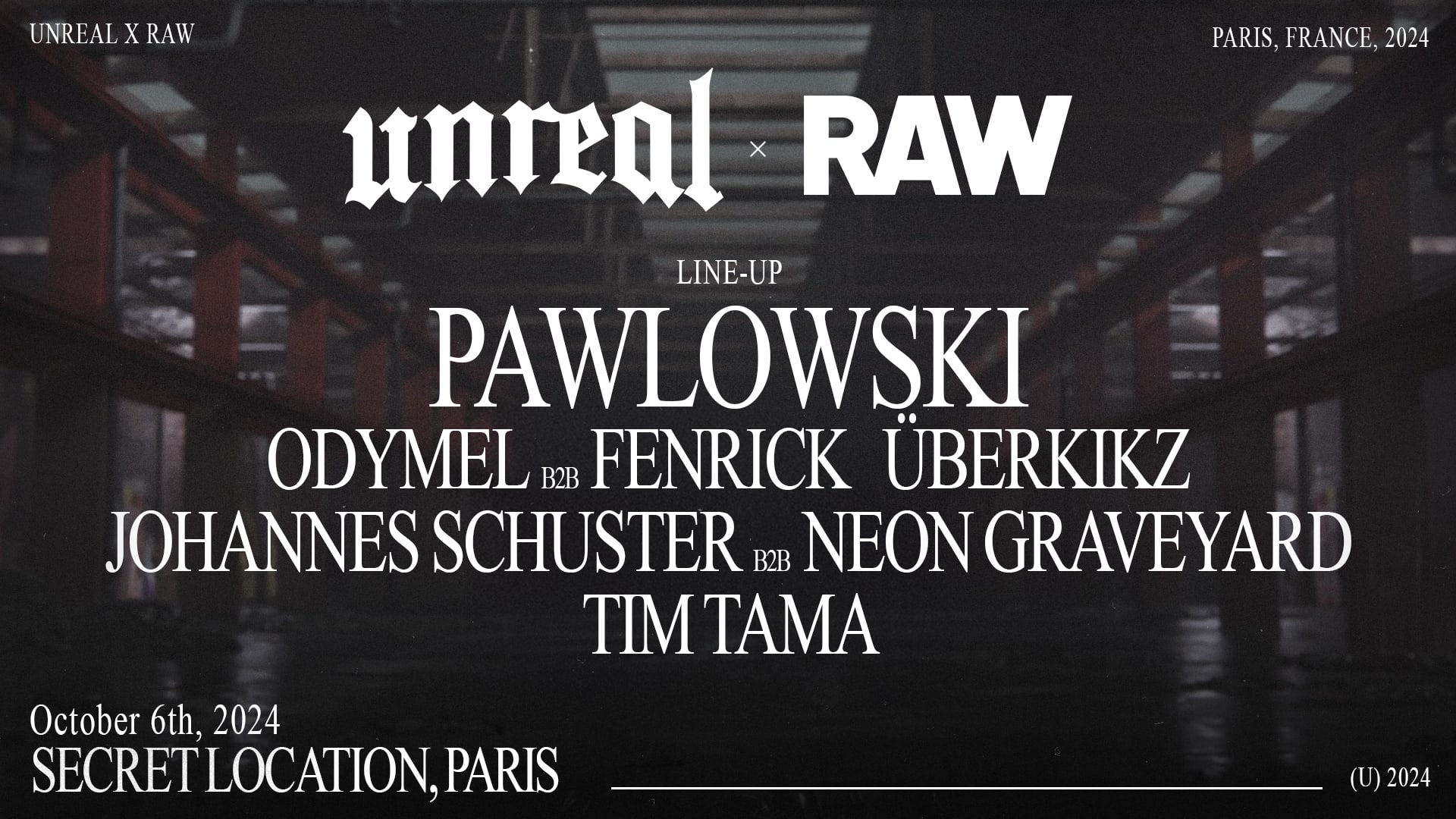 Raw X Unreal Cover