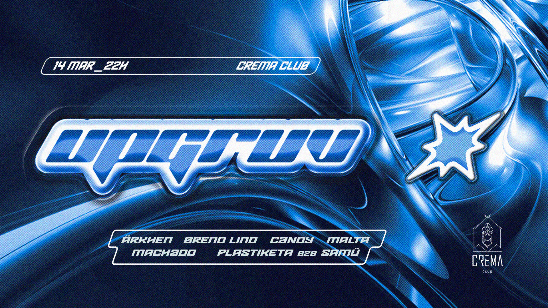 Upgruv @ Crema Club 14/03 Cover