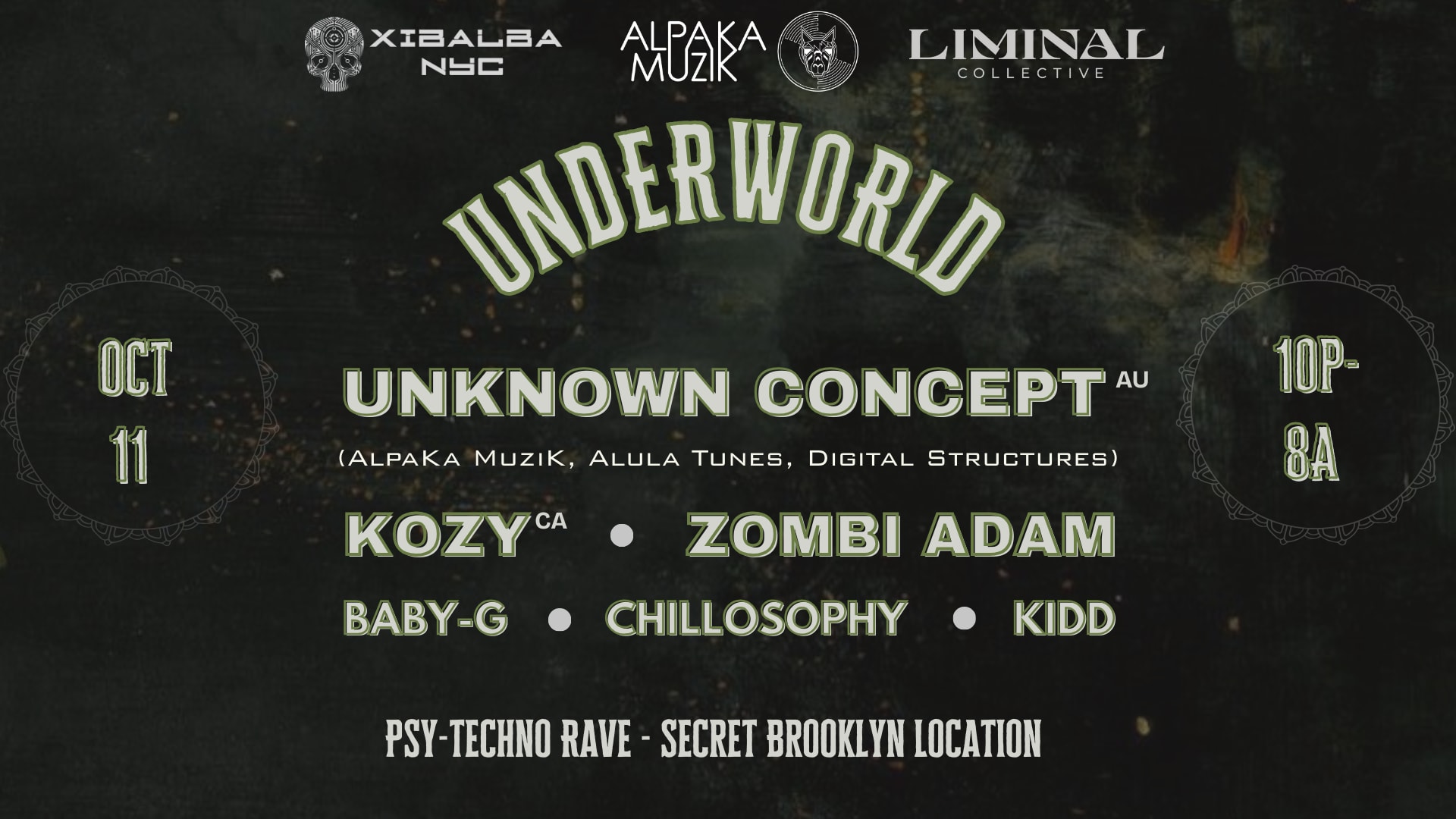 Xibalba X Liminal : Underworld W/ Unknown Concept & Kozy Cover