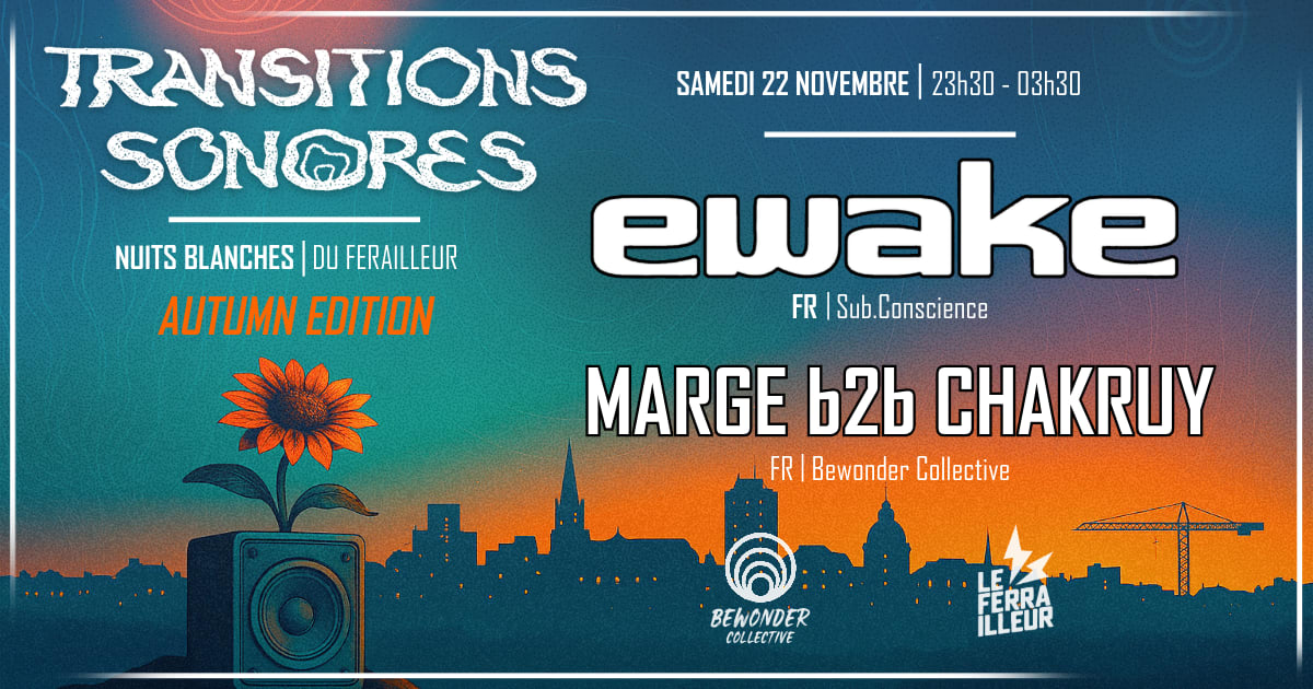 Transitions Sonores Autumn - Bewonder Invite Ewake (Live) Cover