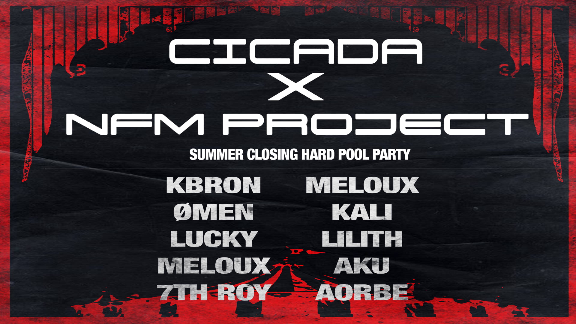 Cicada X Nfm Project Pool Party Cover
