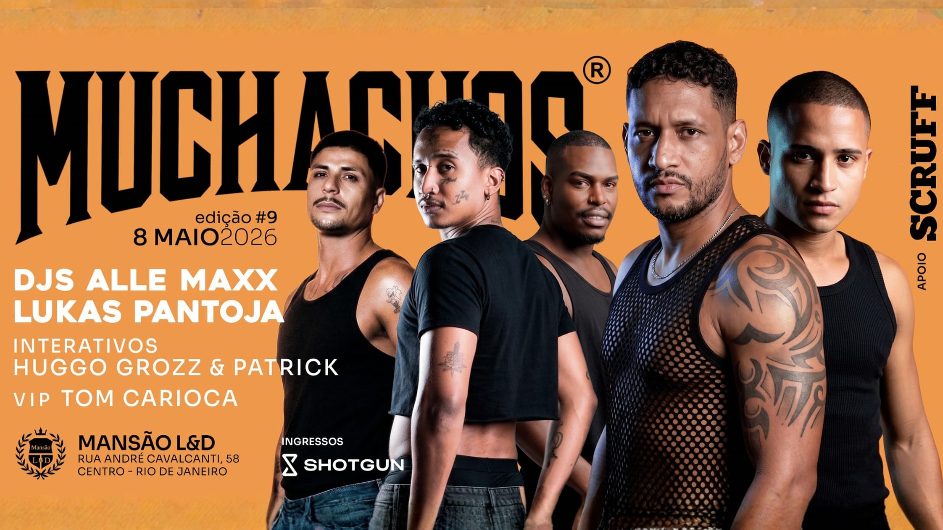 Muchachos Party - 9th Edition Cover