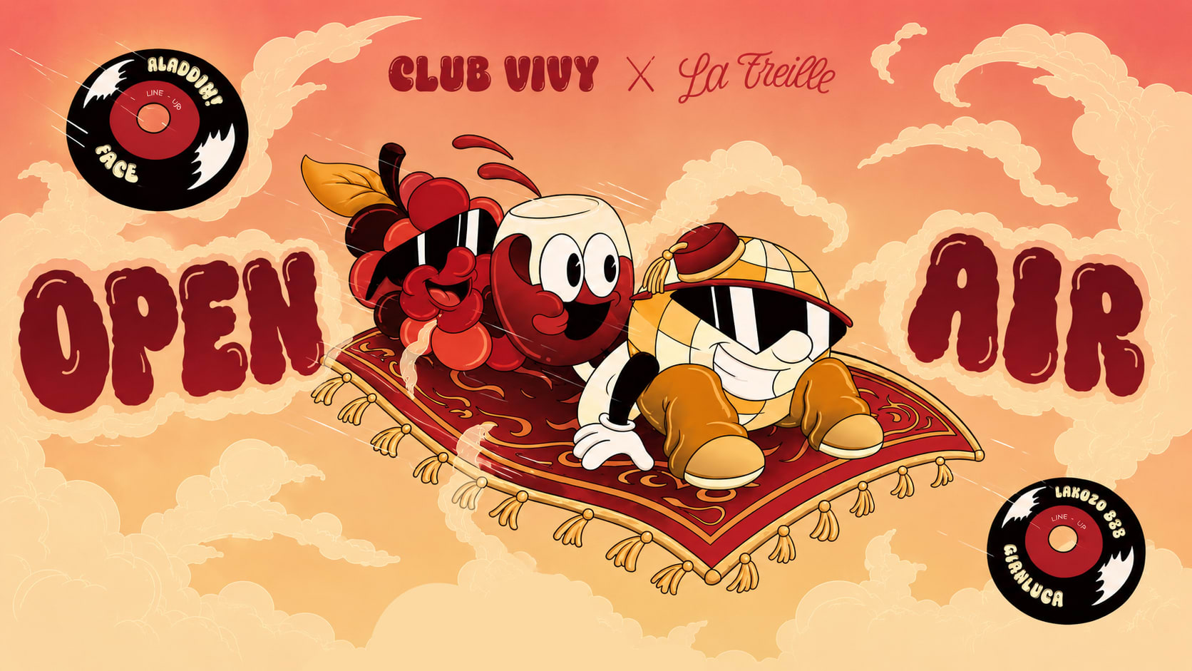 Open Air Club Vivy X La Treille X Vignoble De St Jeannet Cover