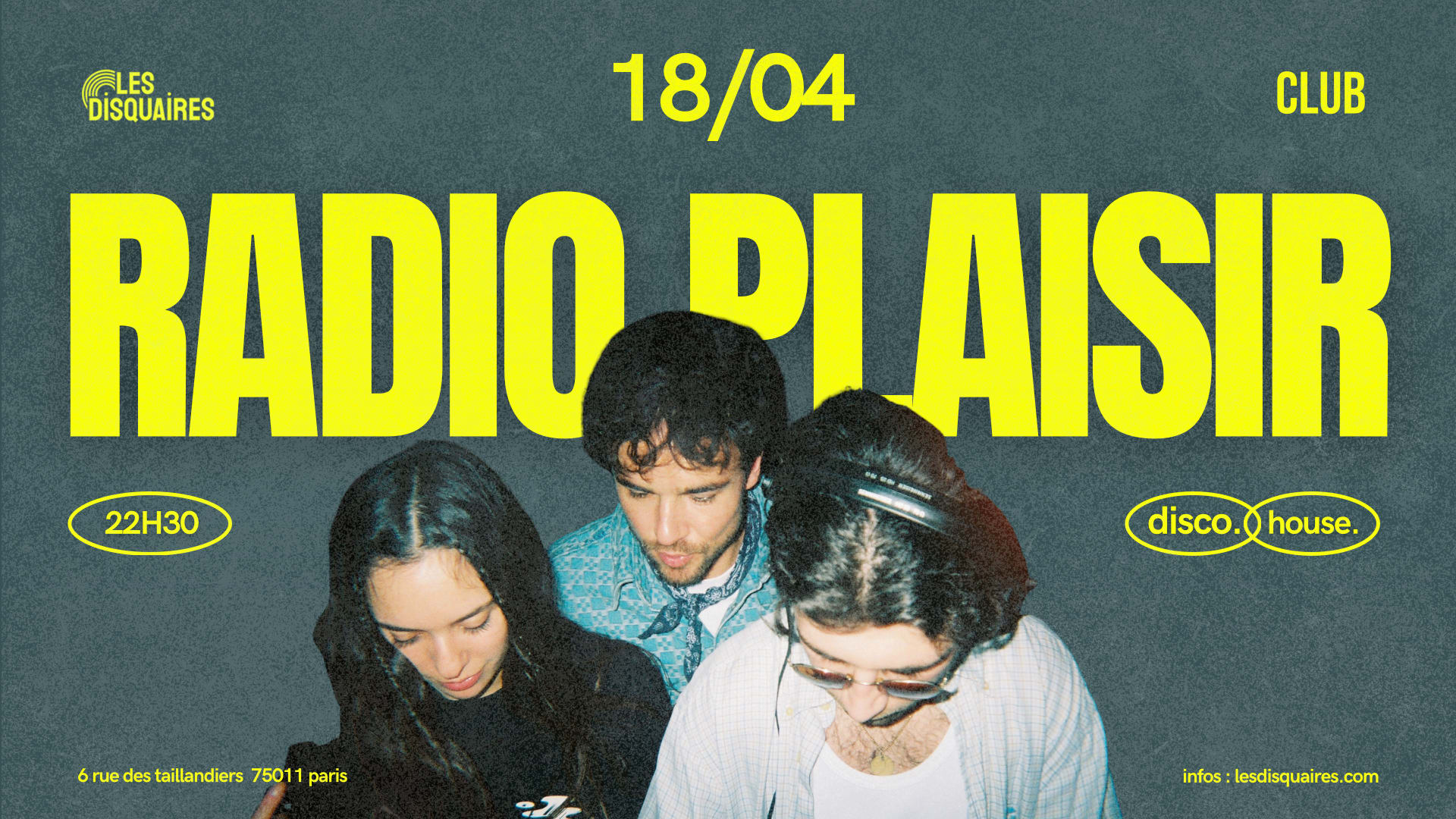 Radio Plaisir - Club Cover