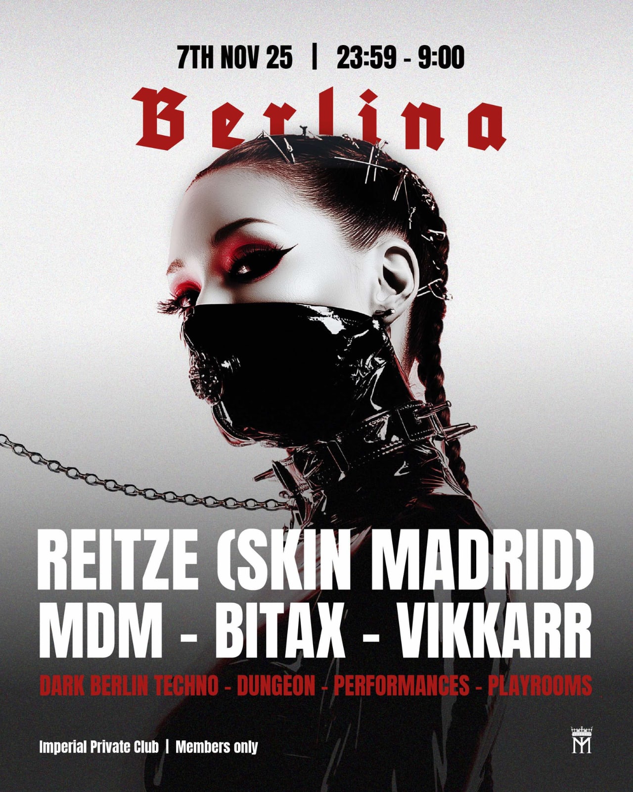 Berlina - We Are Kinky Barcelona Cover