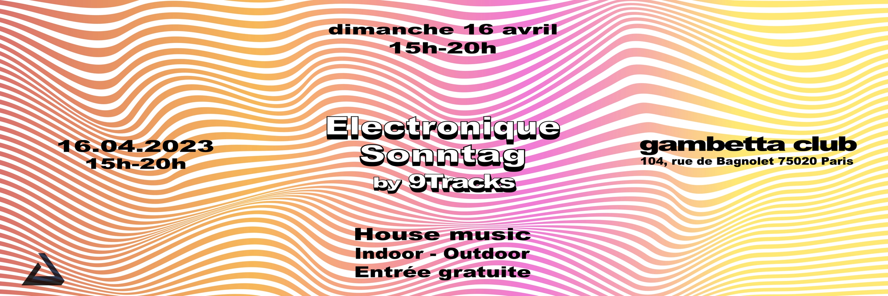 Electronique Sonntag By 9tracks - House Music Cover