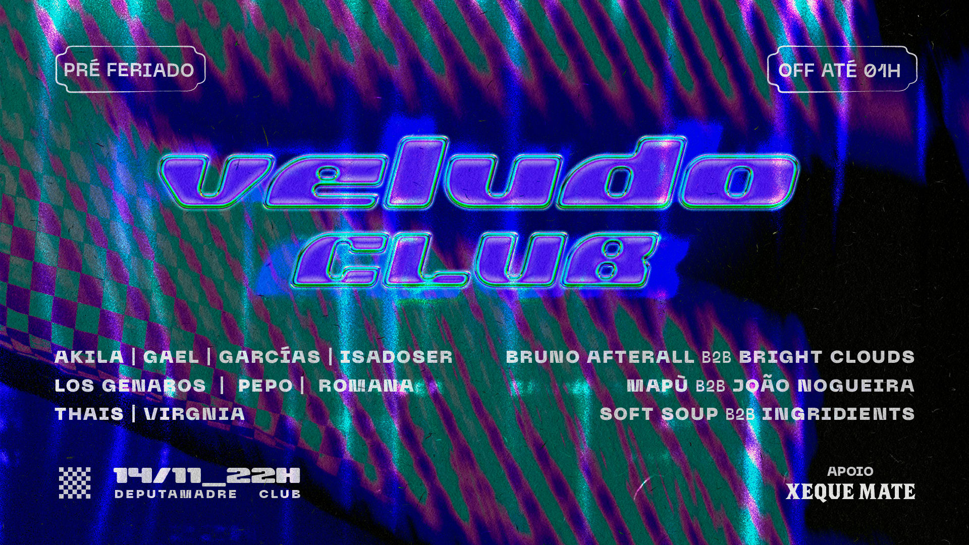 Veludo Club Cover