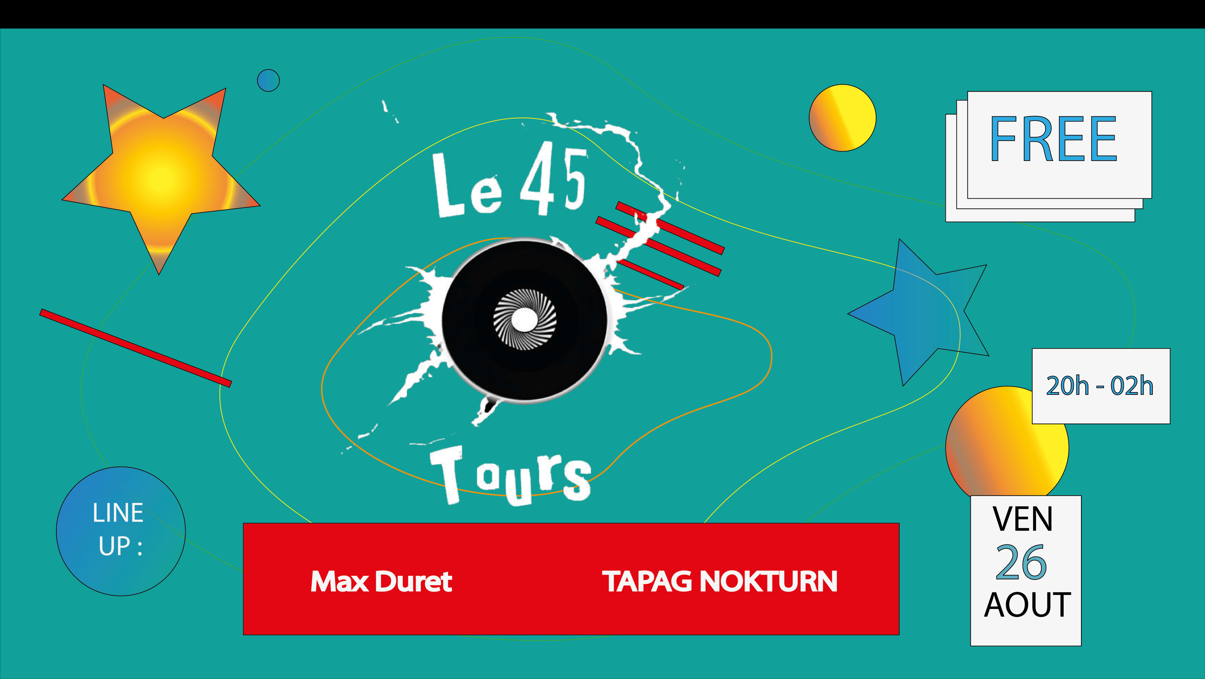 Friday Night Techno W/ Max Duret & Tapag Nokturn  Cover