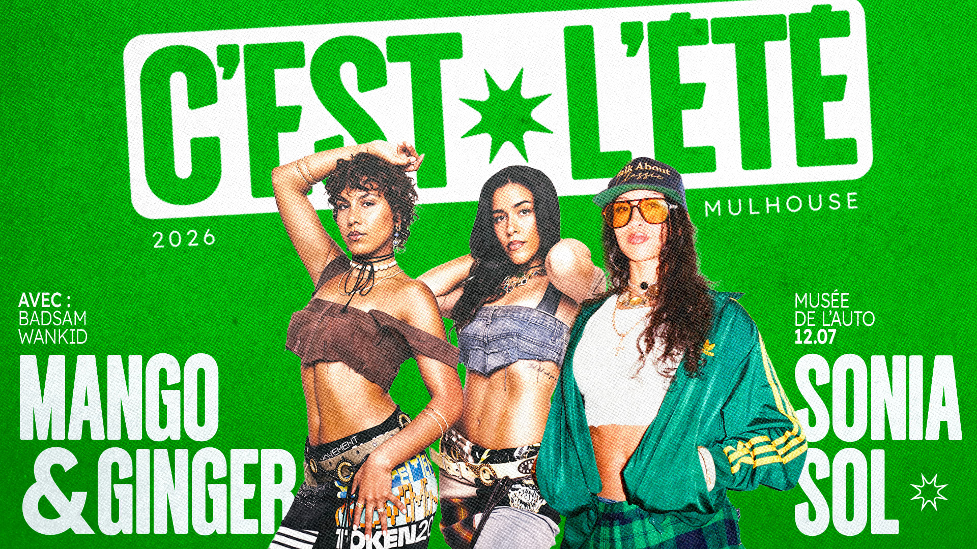 Cestlété #1 -- W/ Mango&Ginger , Sonia Sol, Badsam & Wankid Cover