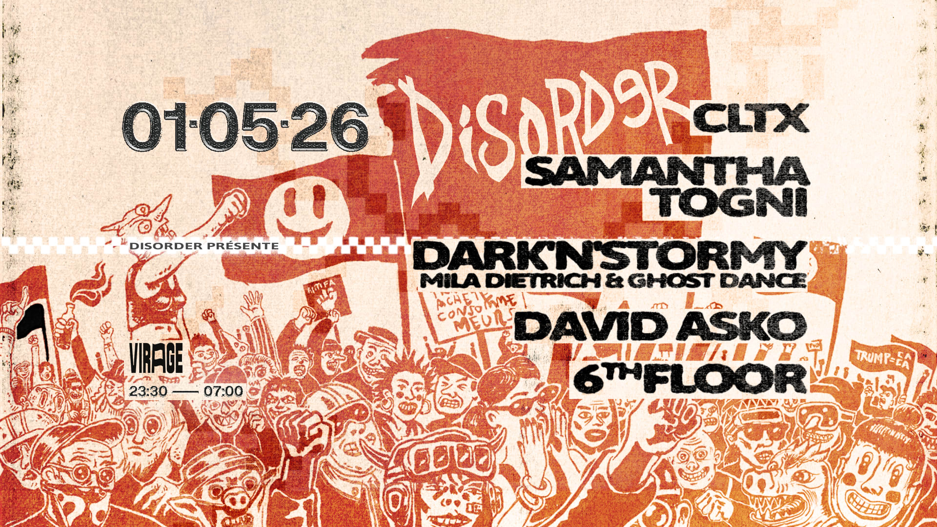 Disorder : Cltx, Samantha Togni, Dark'n Stormy & More Cover
