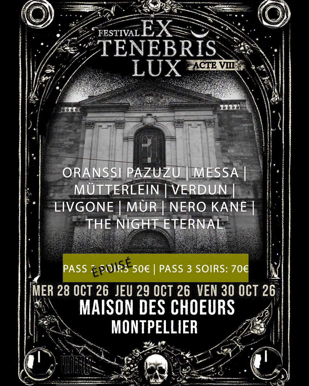 Pass 3 Soirs - Ex Tenebris Lux Cover