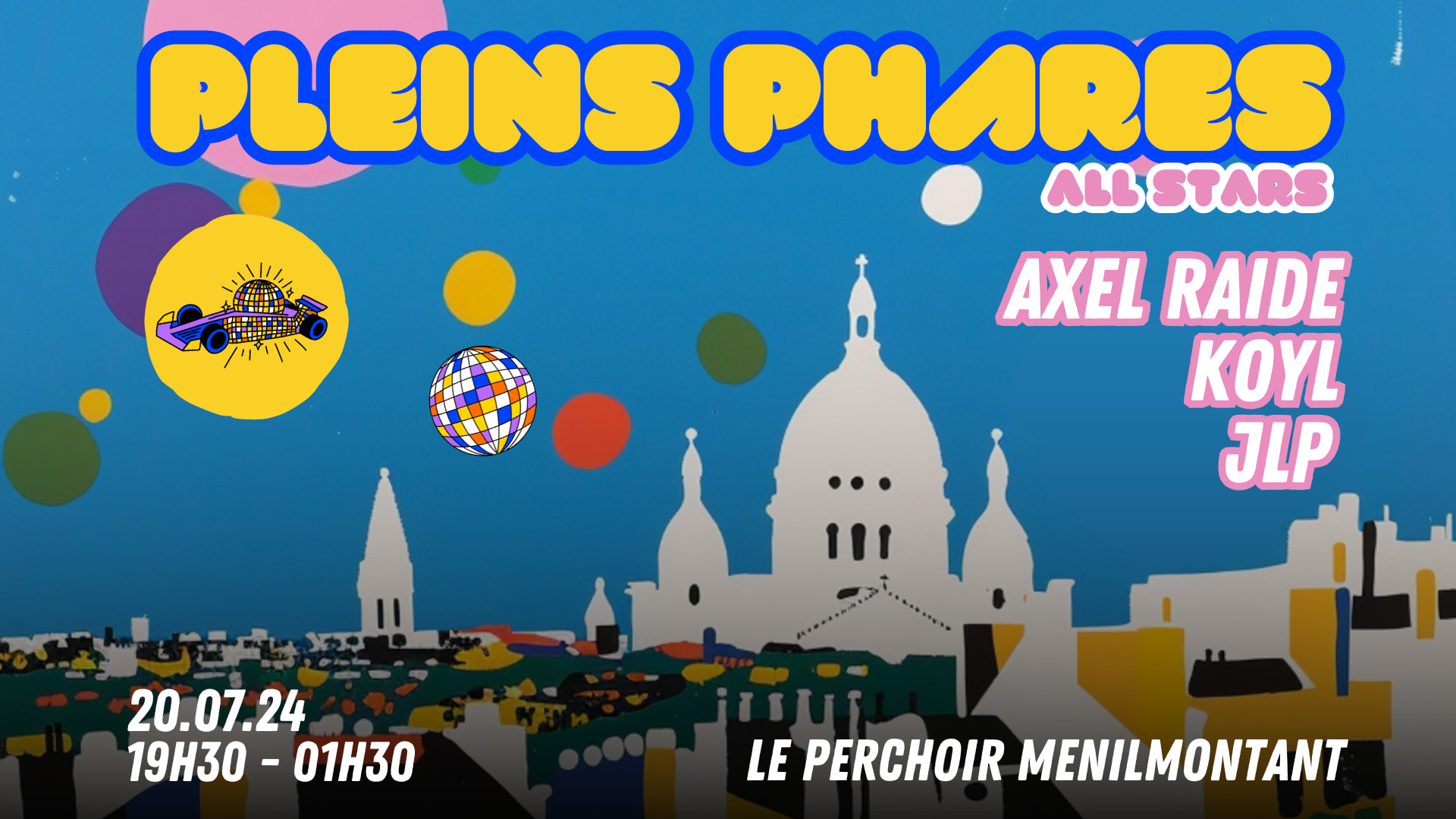 Pleins Phares All Stars @ Le Perchoir Ménilmontant Cover