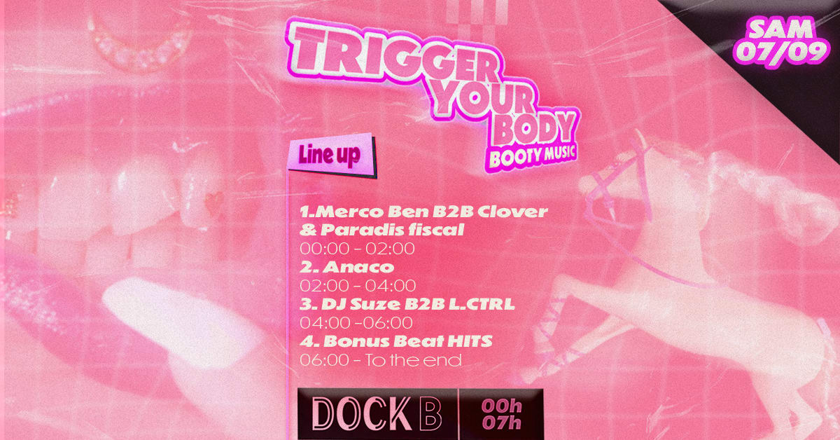 Trigger Your Body: Booty Music • Anaco And More Cover