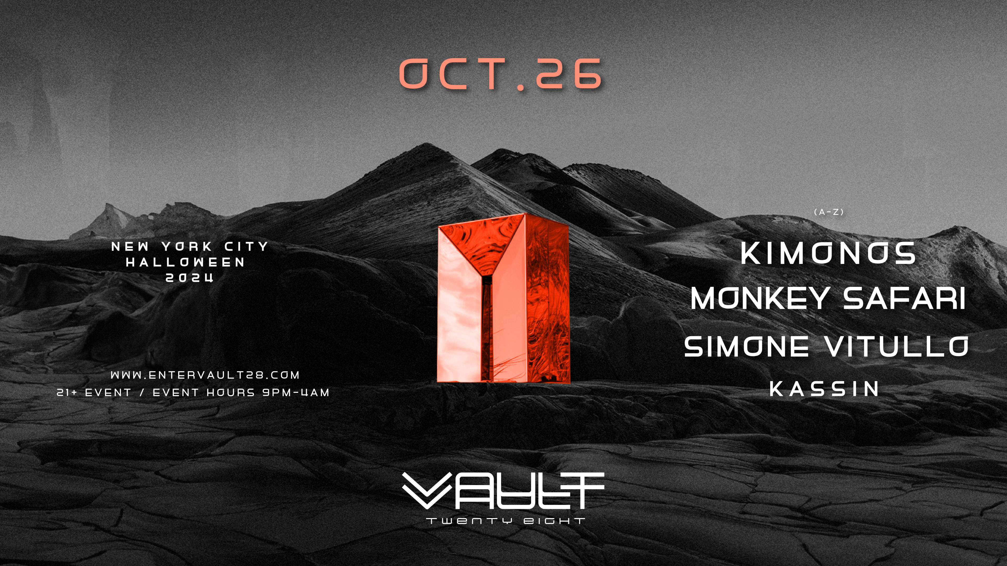 Sol Presents: Vault 28 Halloween Saturday October 26th Cover