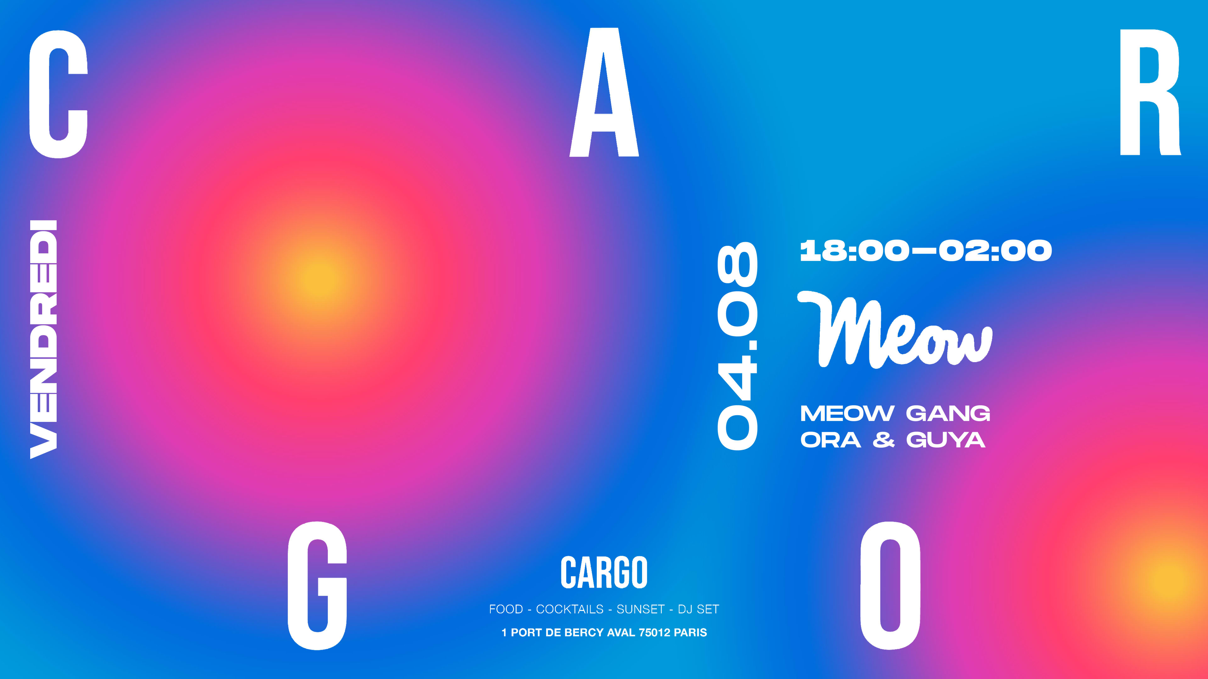 Cargo X Meow W/ Ora & Guya Cover