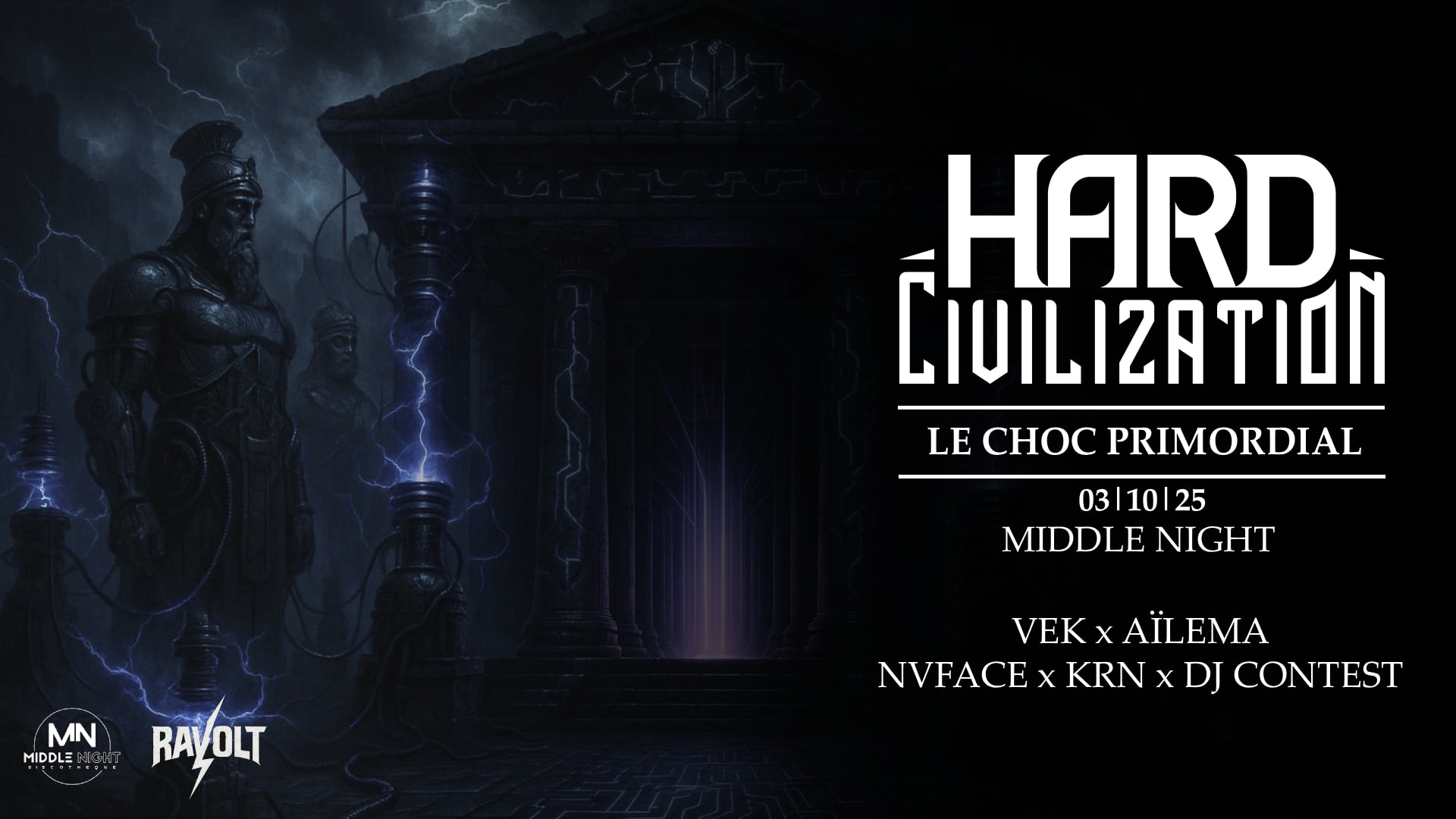 Hard Civilization - Le Choc Primordial Cover