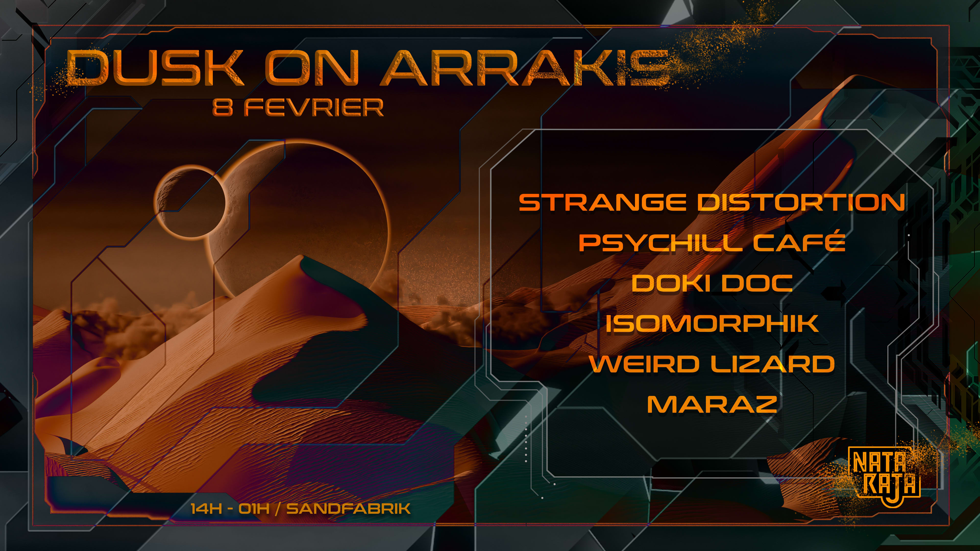 Dusk On Arrakis Cover