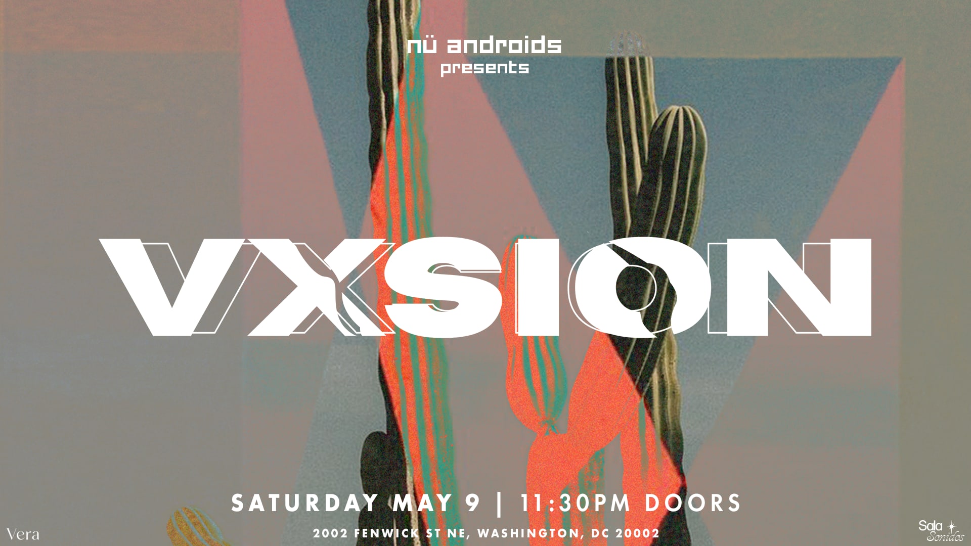Nü Androids Presents: Vxsion Cover