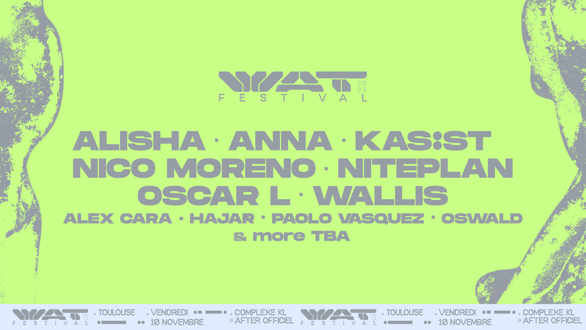 Wat Festival 2023 - Nico Moreno - Anna - Kas:St - And More.. Cover