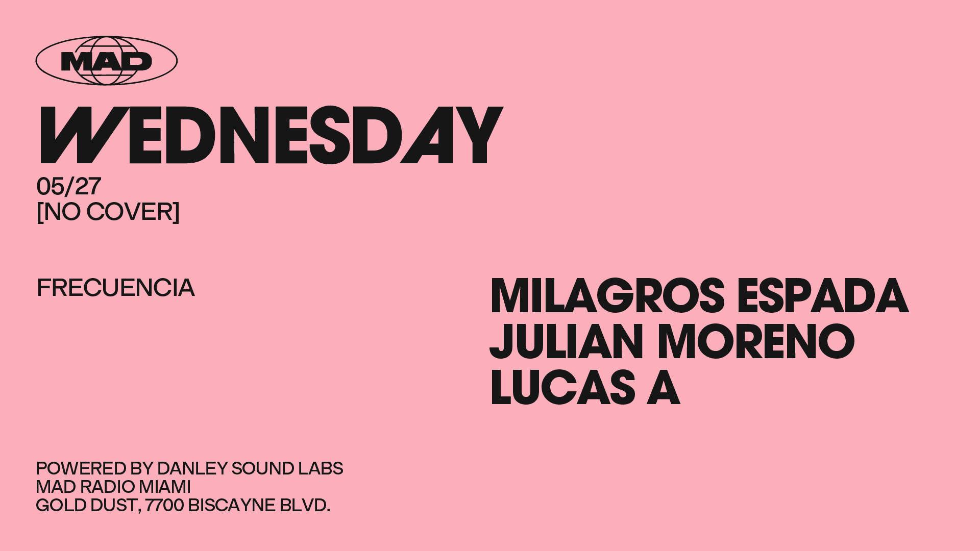 Frecuencia: Milagros Espada / Julian Moreno / Lucas A Cover