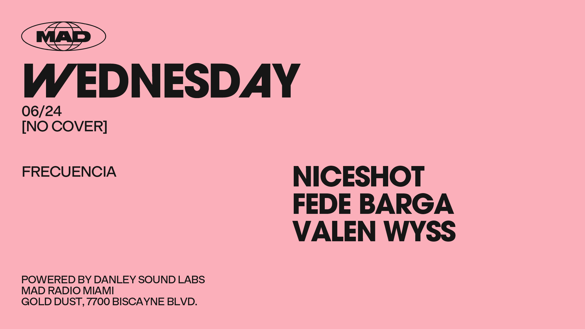 Frecuencia: Niceshot / Fede Barga / Valen Wyss Cover