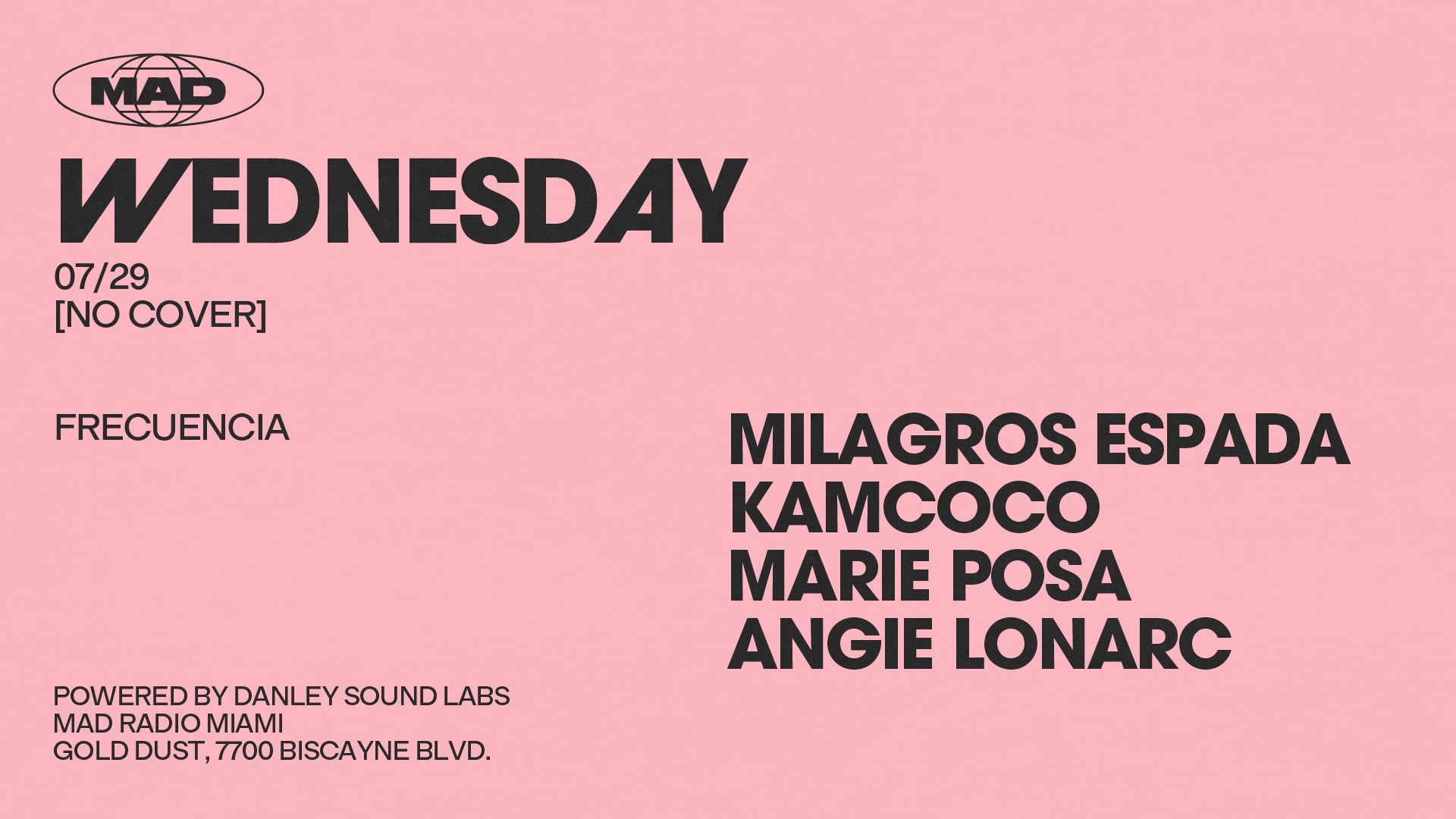 Frecuencia: Milagros Espada / Kamcoco / Marie Posa Cover