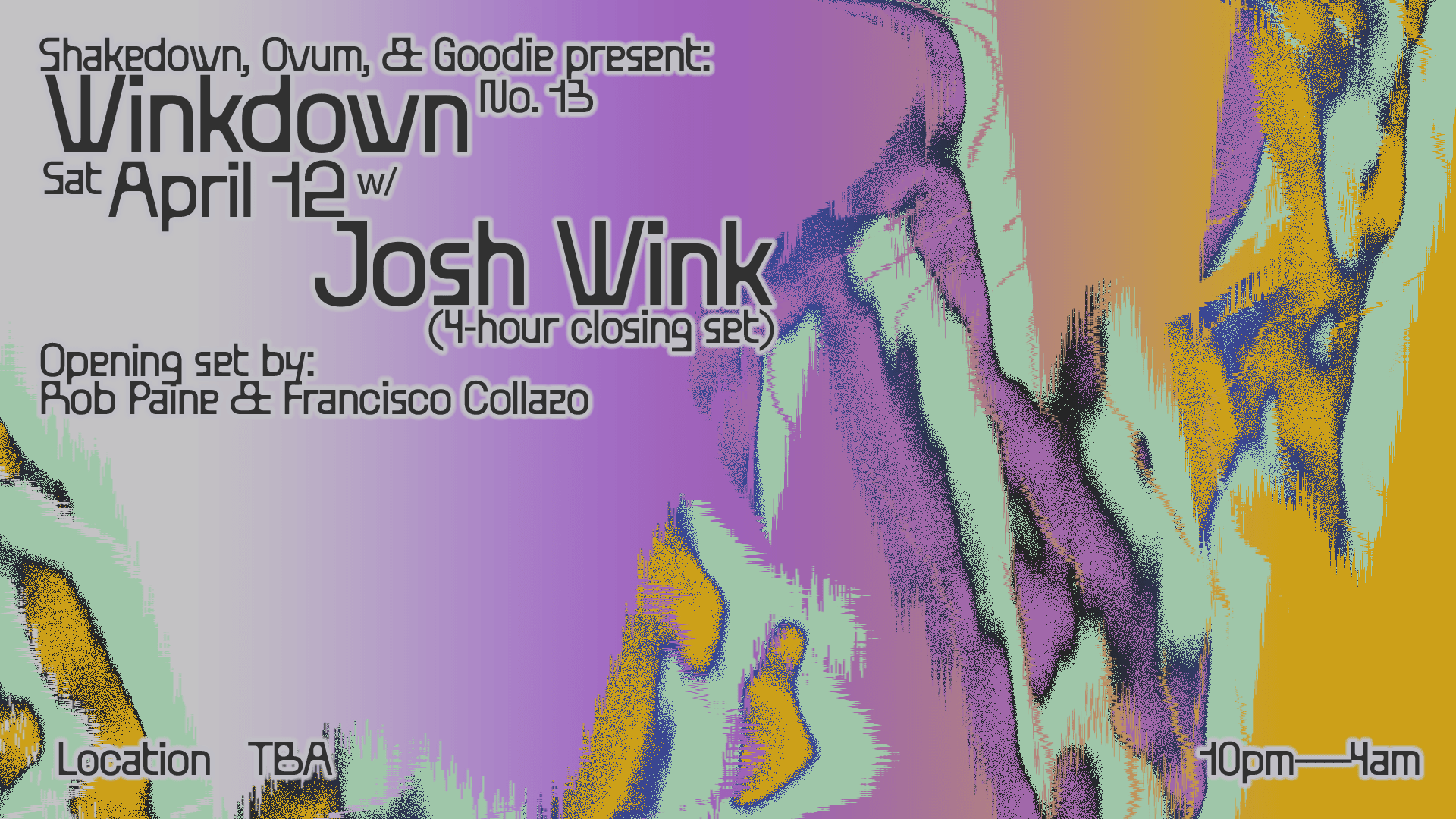 Winkdown No.13 : Josh Wink Birthday Bash! Cover