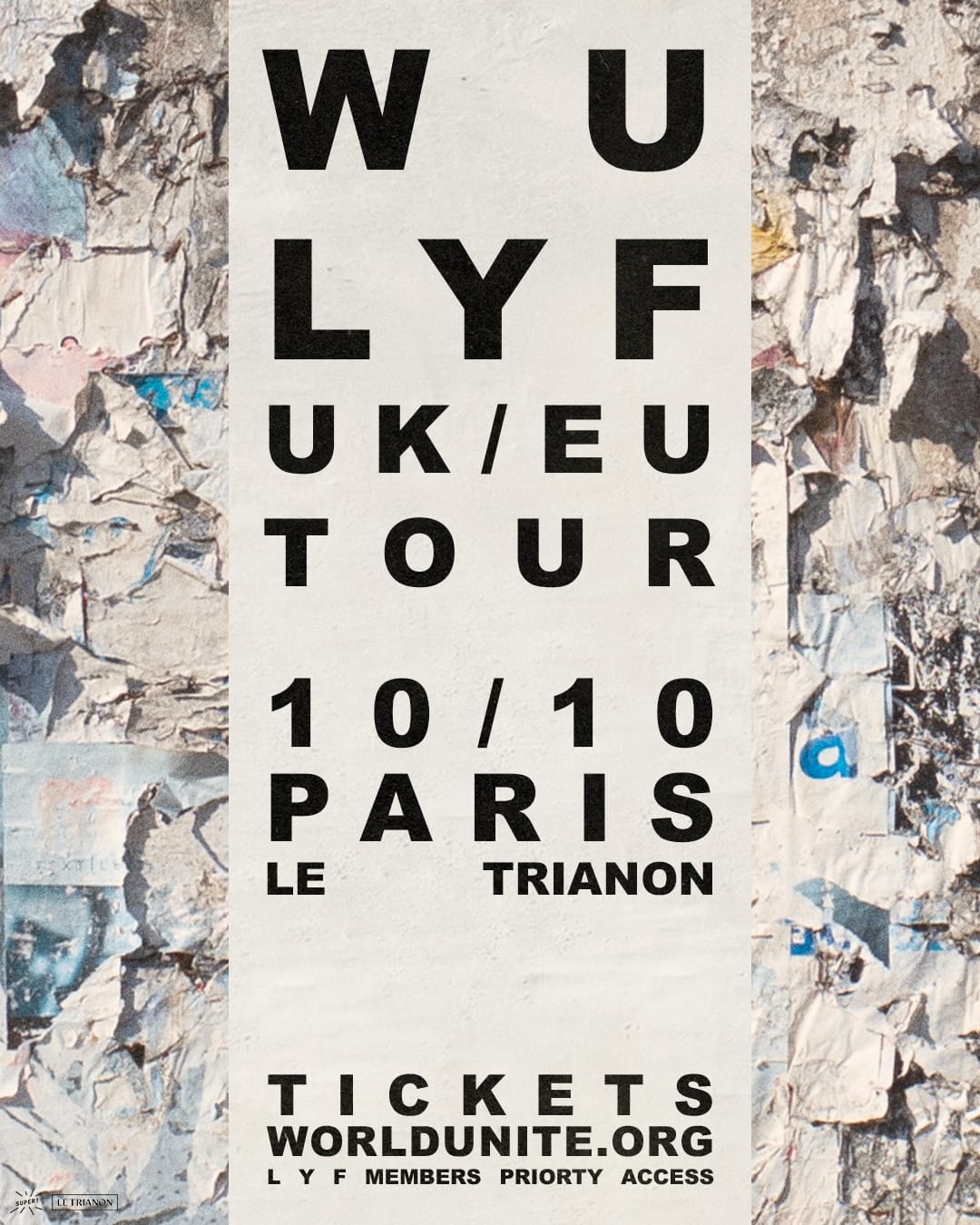 Wu Lyf @ Trianon Cover