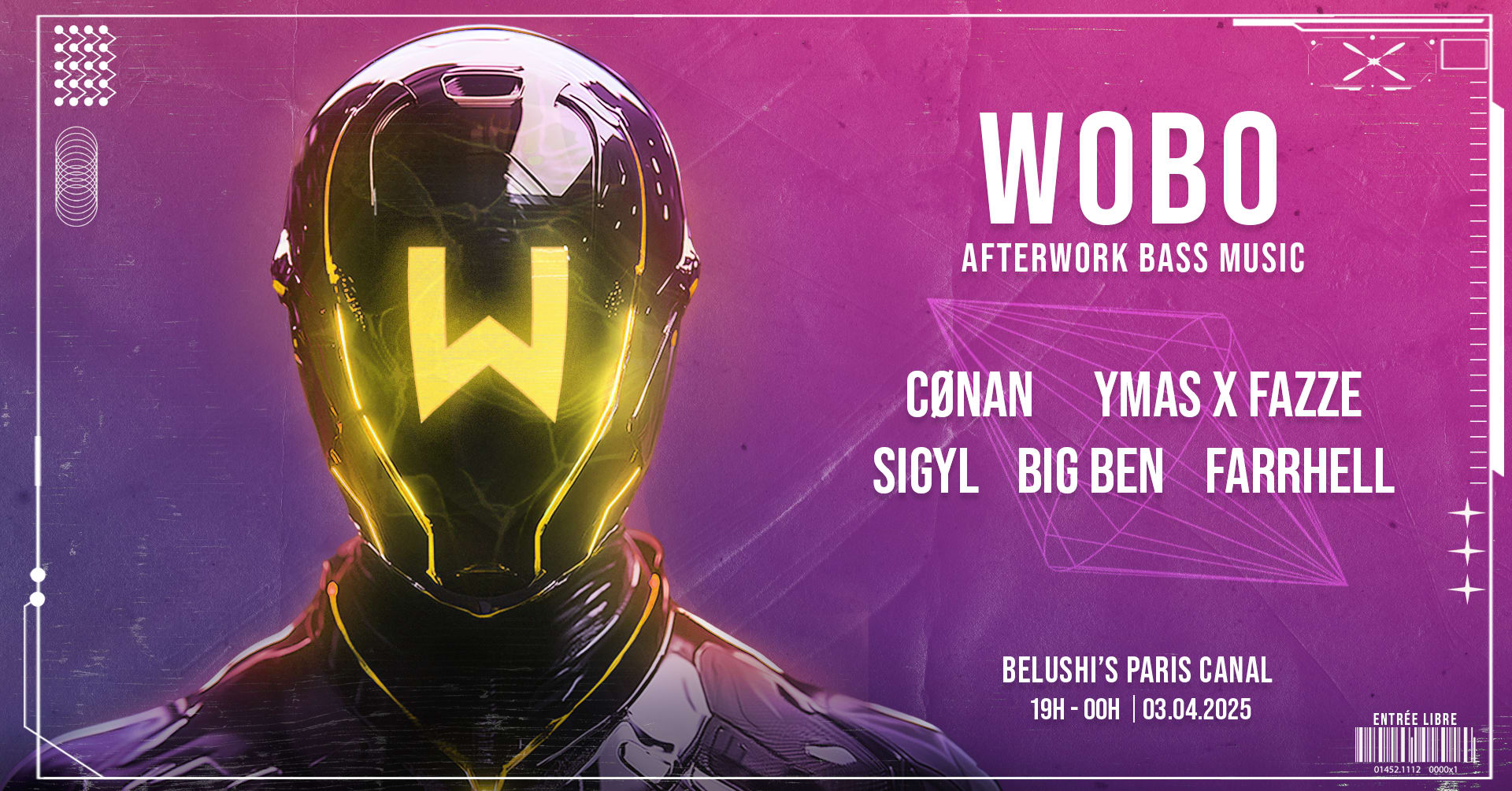 Wobo #35 : Cønan, Ymas X Fazze, Sigyl, Big Ben & Farrhell Cover