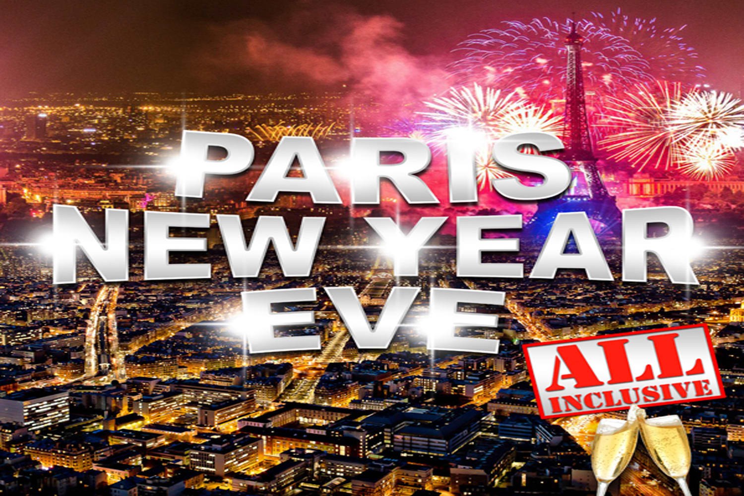 Paris New Year : La Big Soirée Du Nouvel An Cover