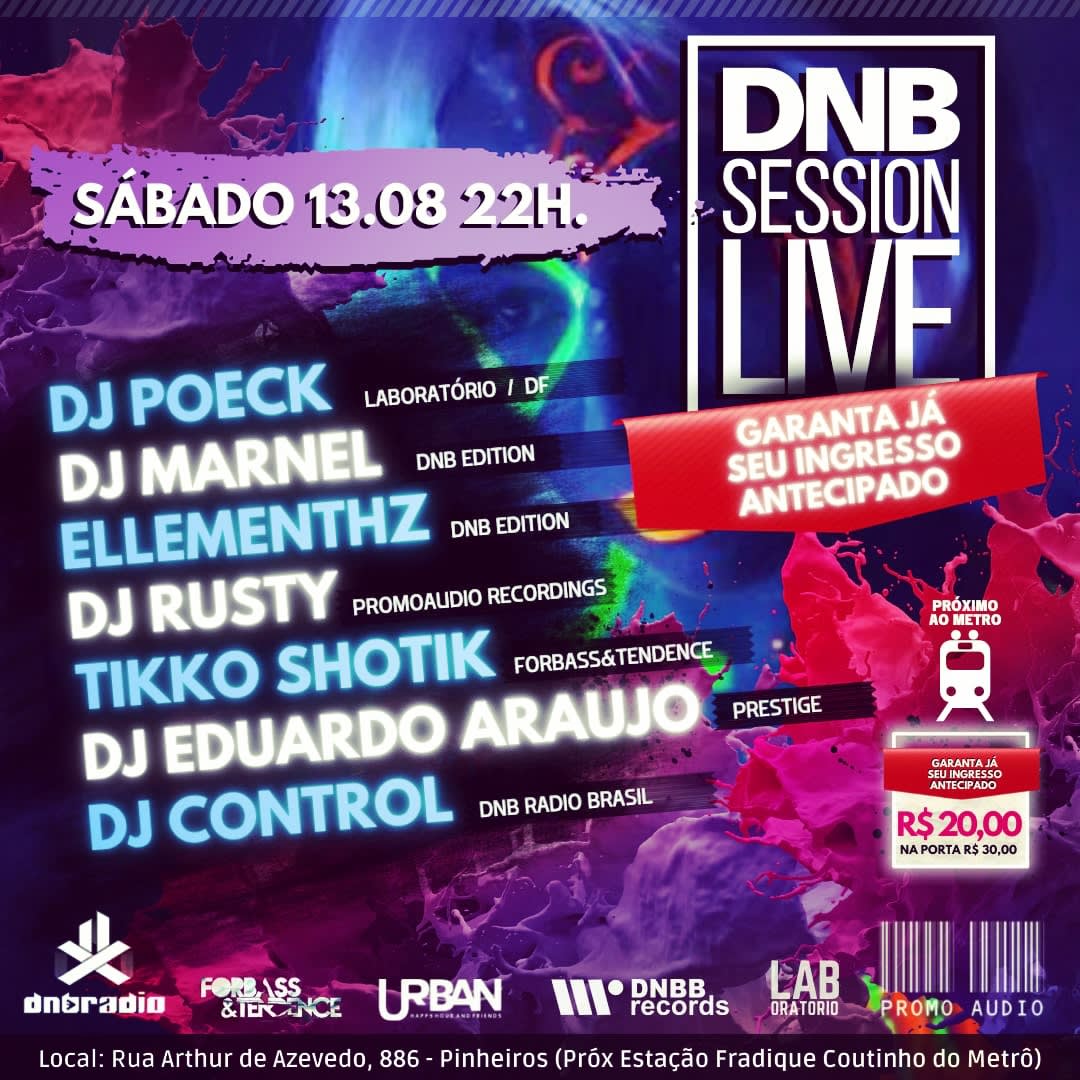 Dnb Session Live Party  Cover