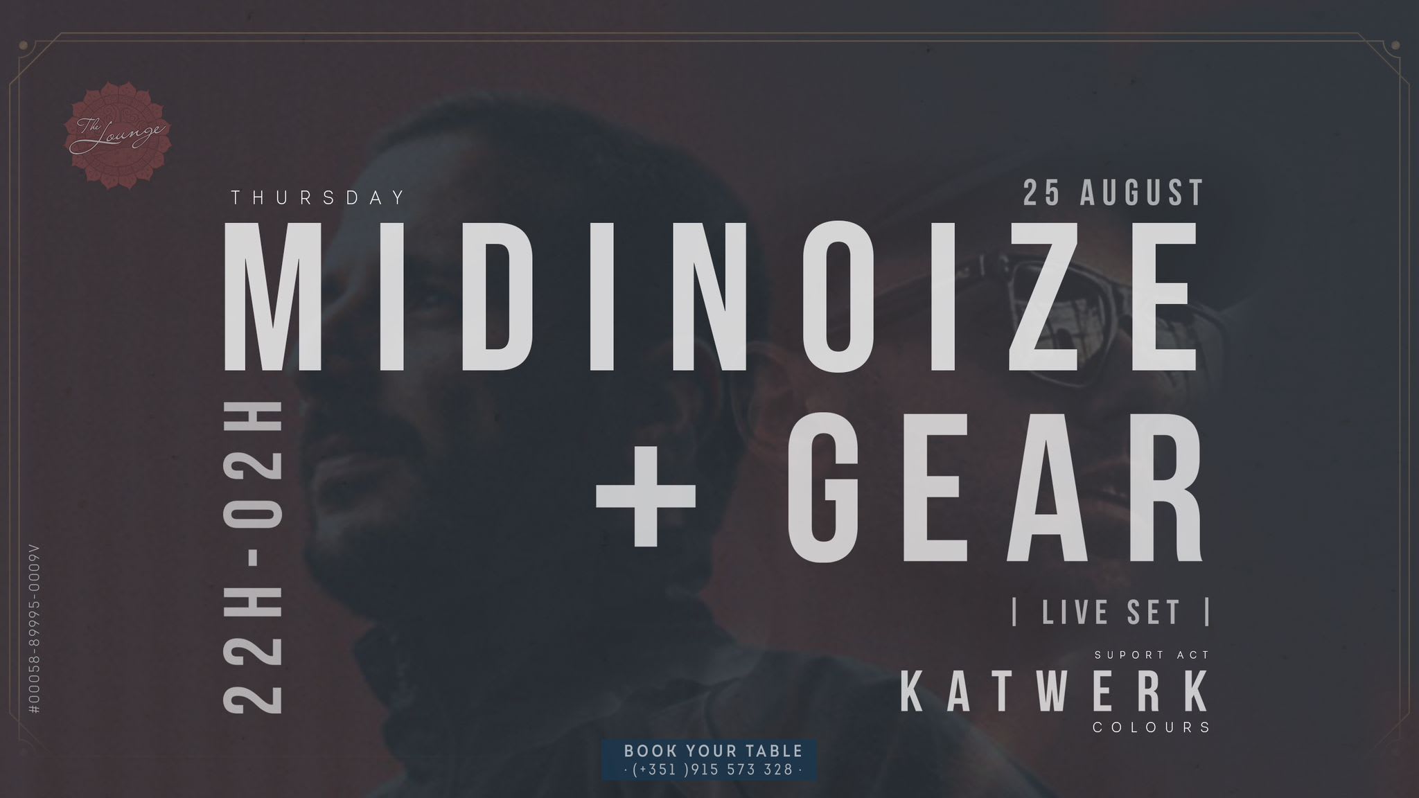 The Lounge Invites Midinoize + Gear Cover