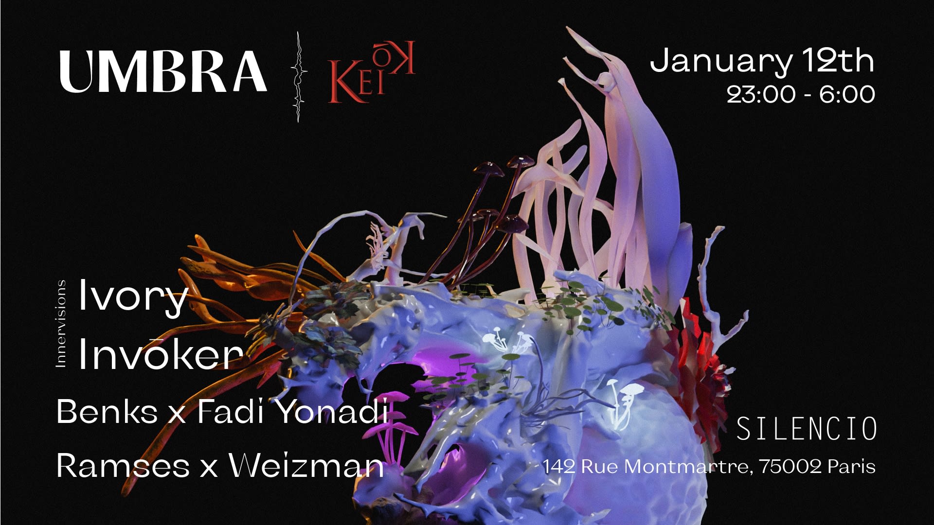 Keiko X Umbra Presents : Ivory & Invoker (Innervisions)  Cover