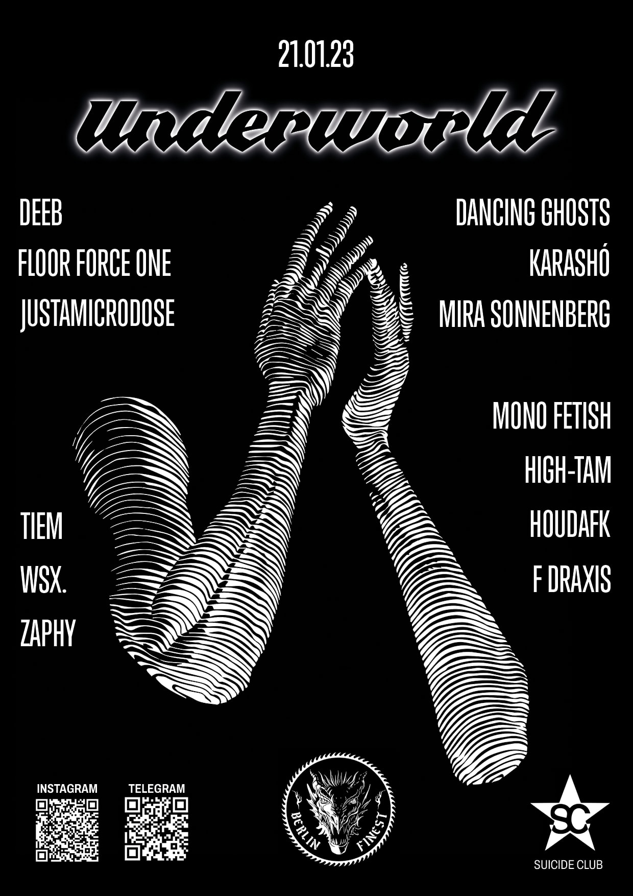 Berlin Finest Presents Underworld Cover